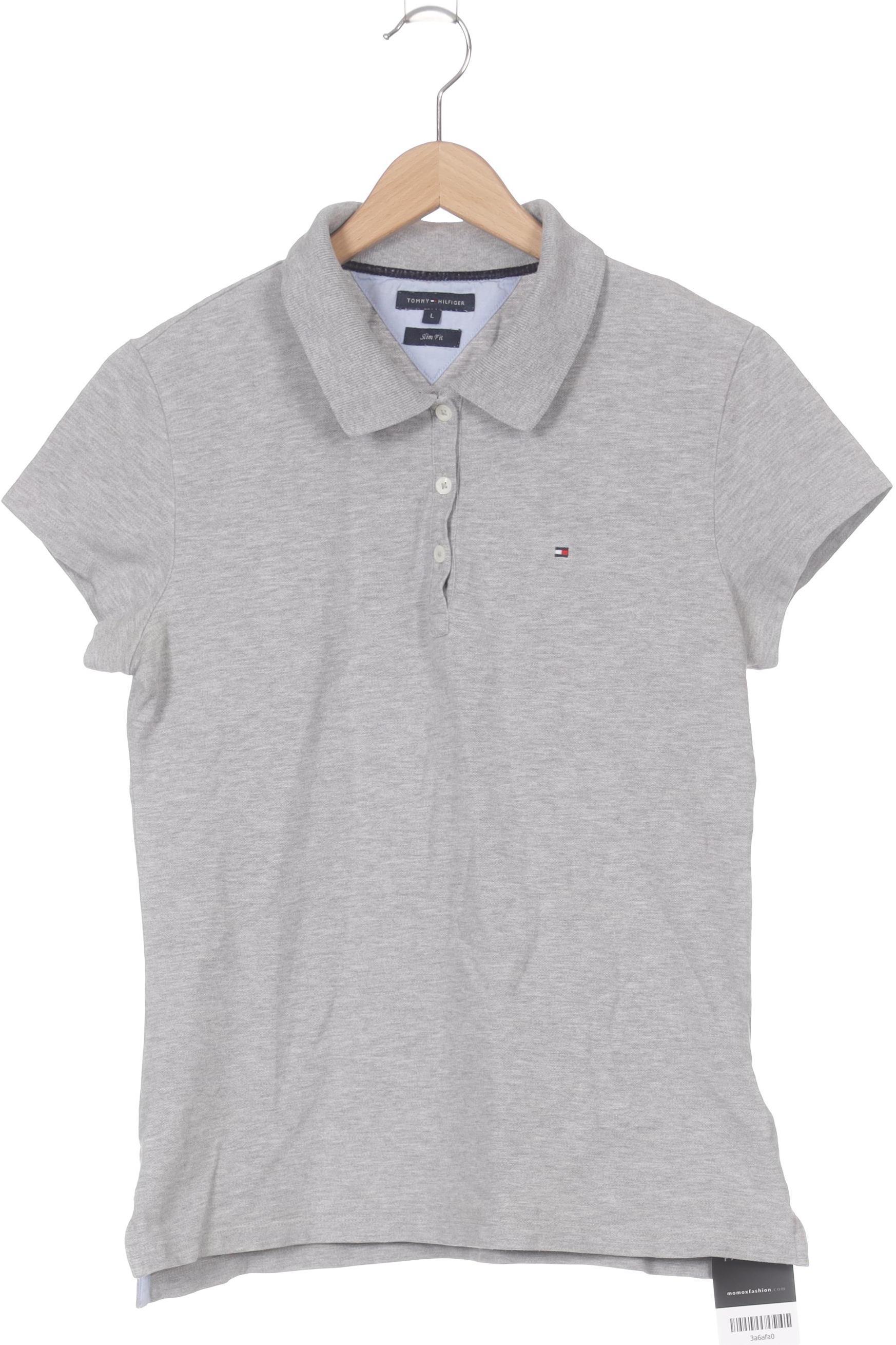 

Tommy Hilfiger Damen Poloshirt, grau, Gr.