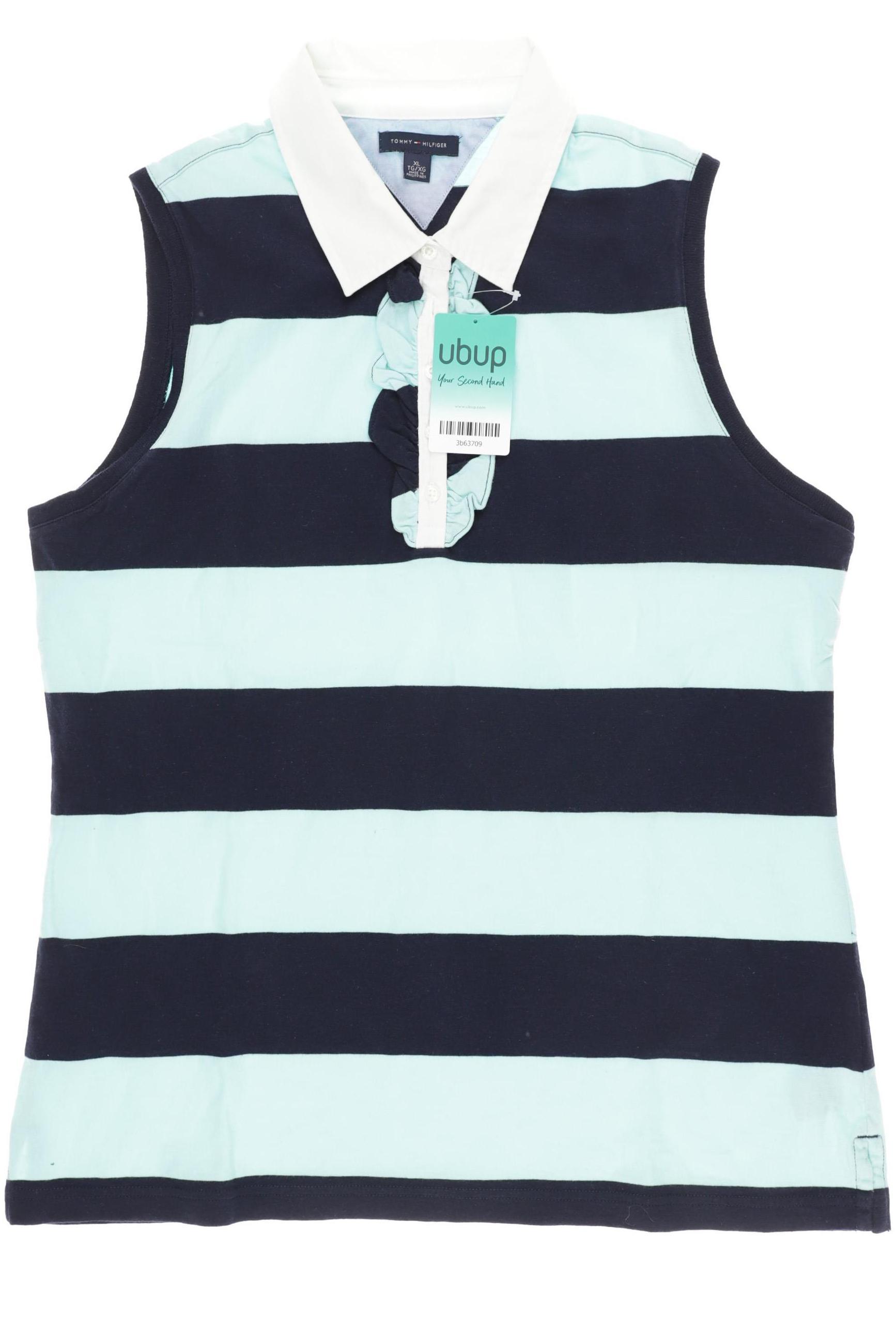 

Tommy Hilfiger Damen Poloshirt, blau, Gr.