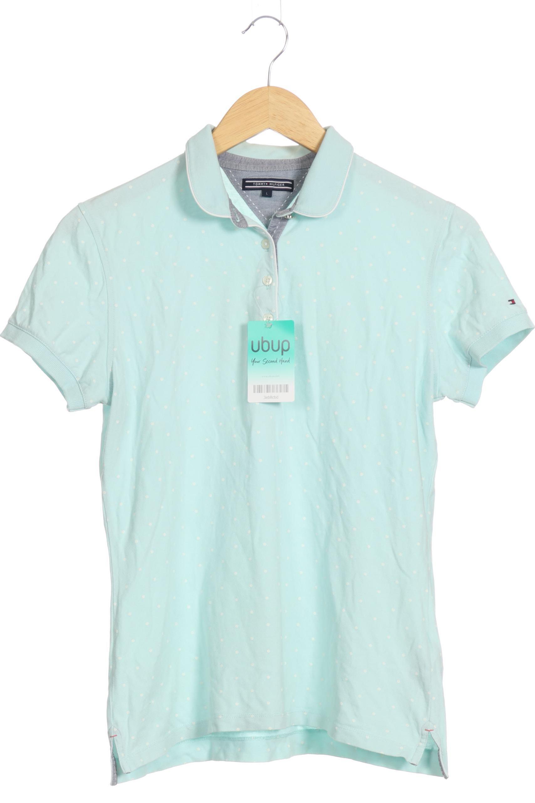 

Tommy Hilfiger Damen Poloshirt, blau, Gr.