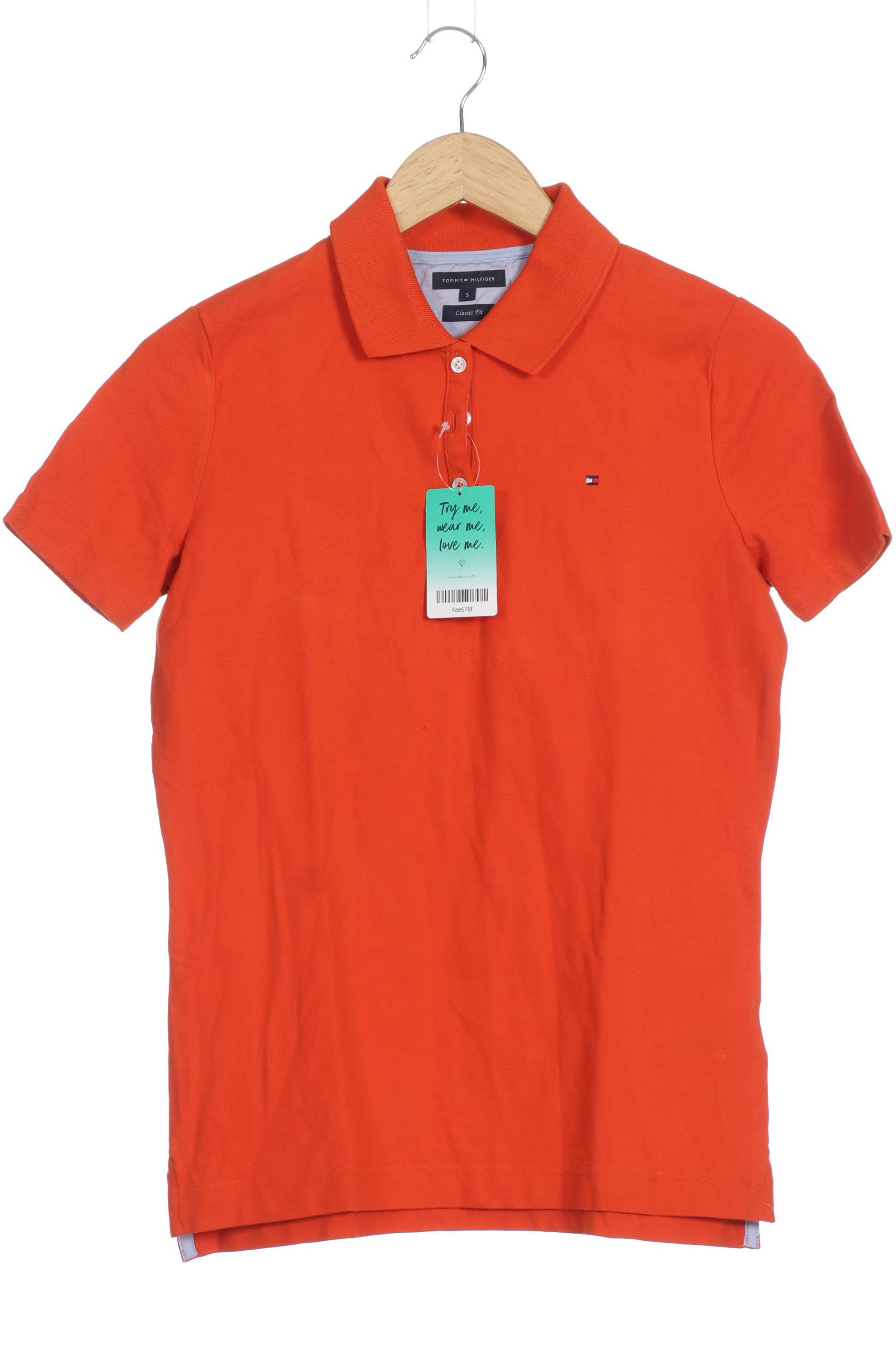 

Tommy Hilfiger Damen Poloshirt, orange, Gr.