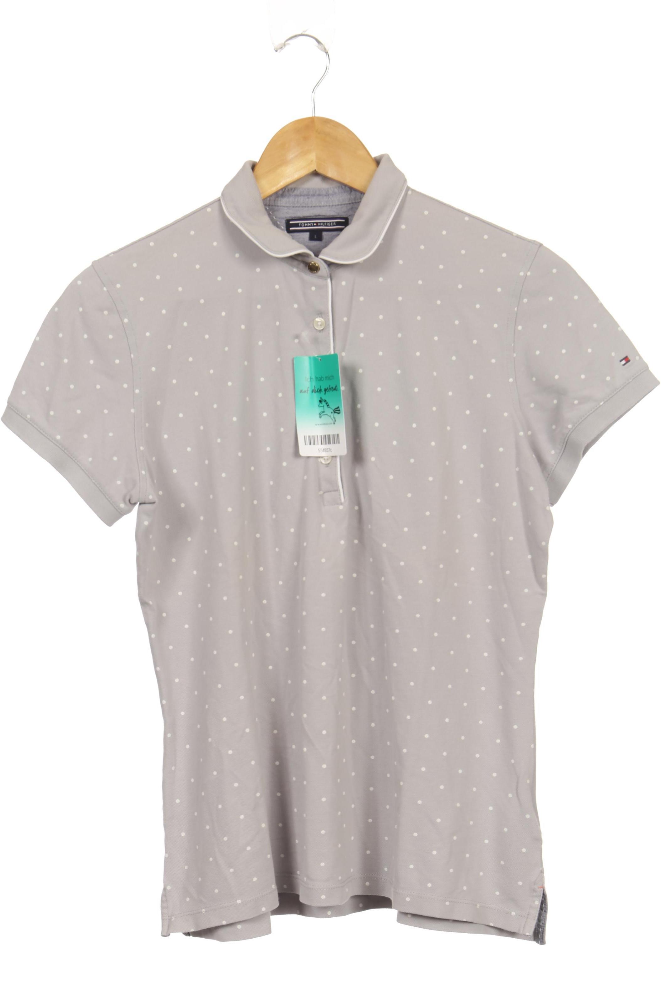 

Tommy Hilfiger Damen Poloshirt, grau, Gr.
