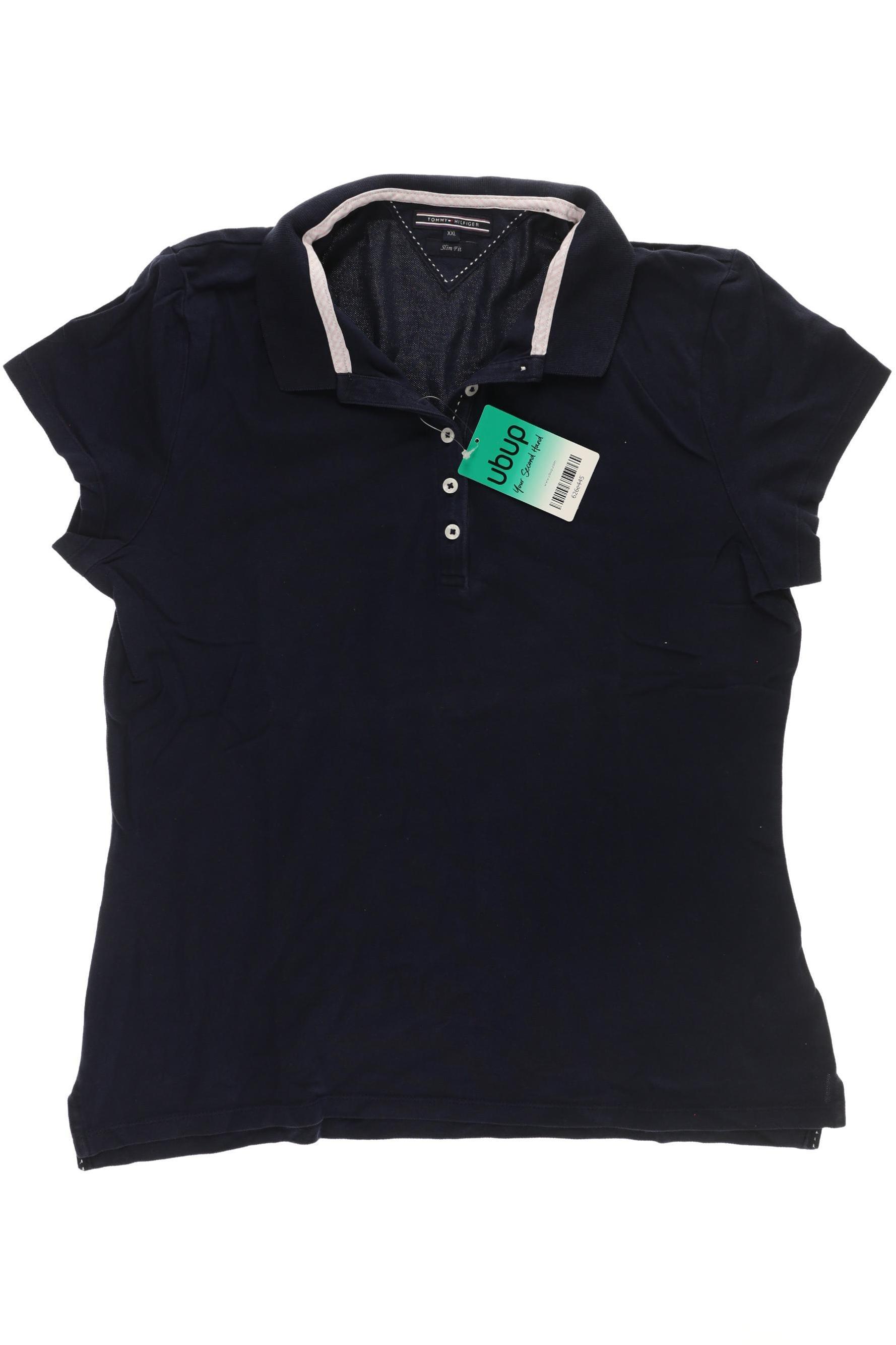 

Tommy Hilfiger Damen Poloshirt, blau, Gr.