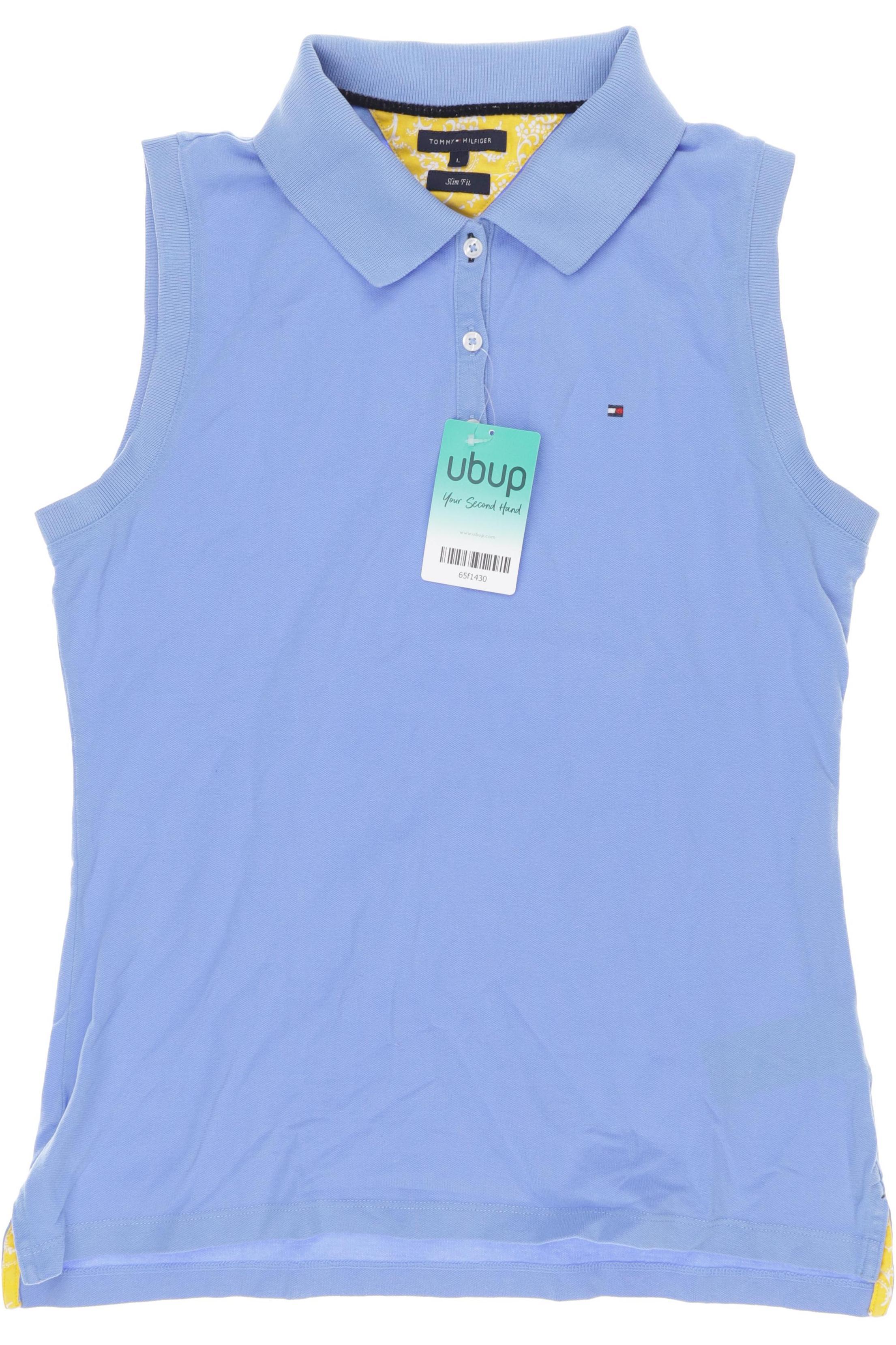 

Tommy Hilfiger Damen Poloshirt, blau, Gr.