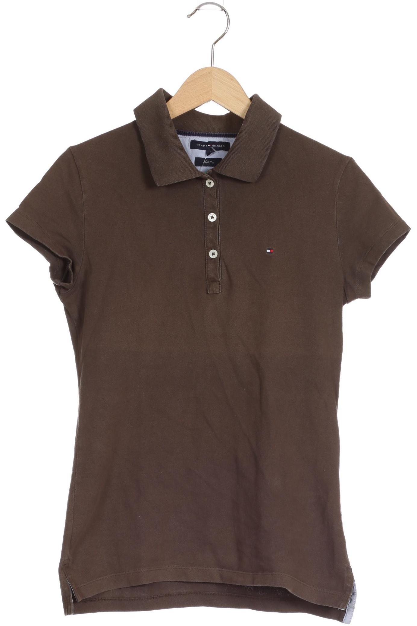 

Tommy Hilfiger Damen Poloshirt, braun, Gr.