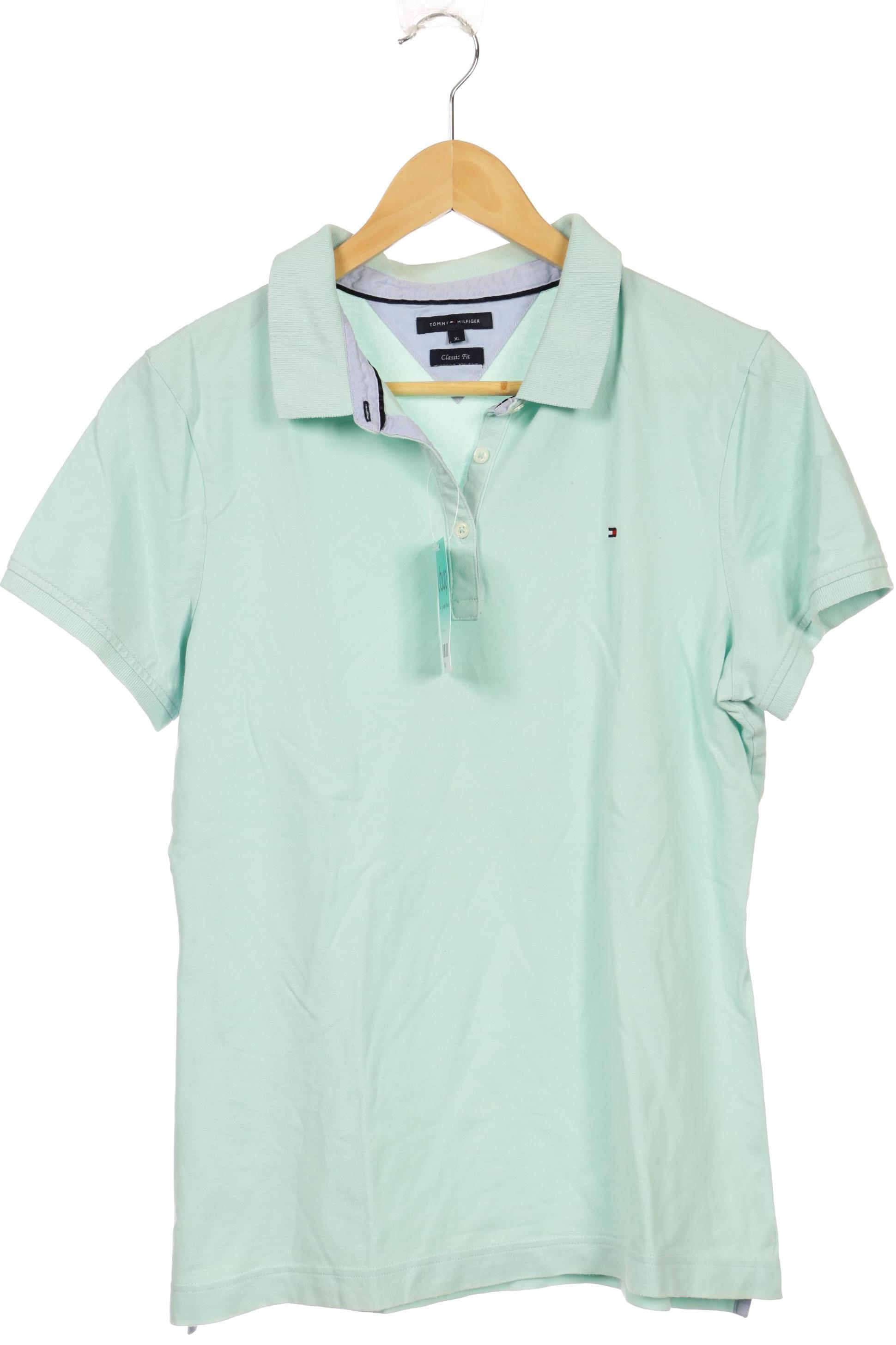 

Tommy Hilfiger Damen Poloshirt, türkis, Gr.