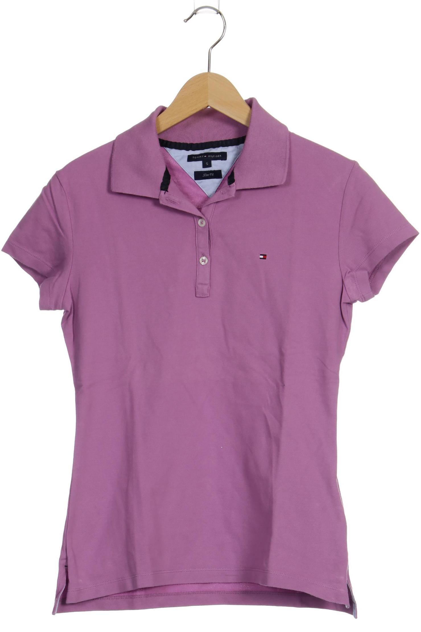 

Tommy Hilfiger Damen Poloshirt, lila, Gr.