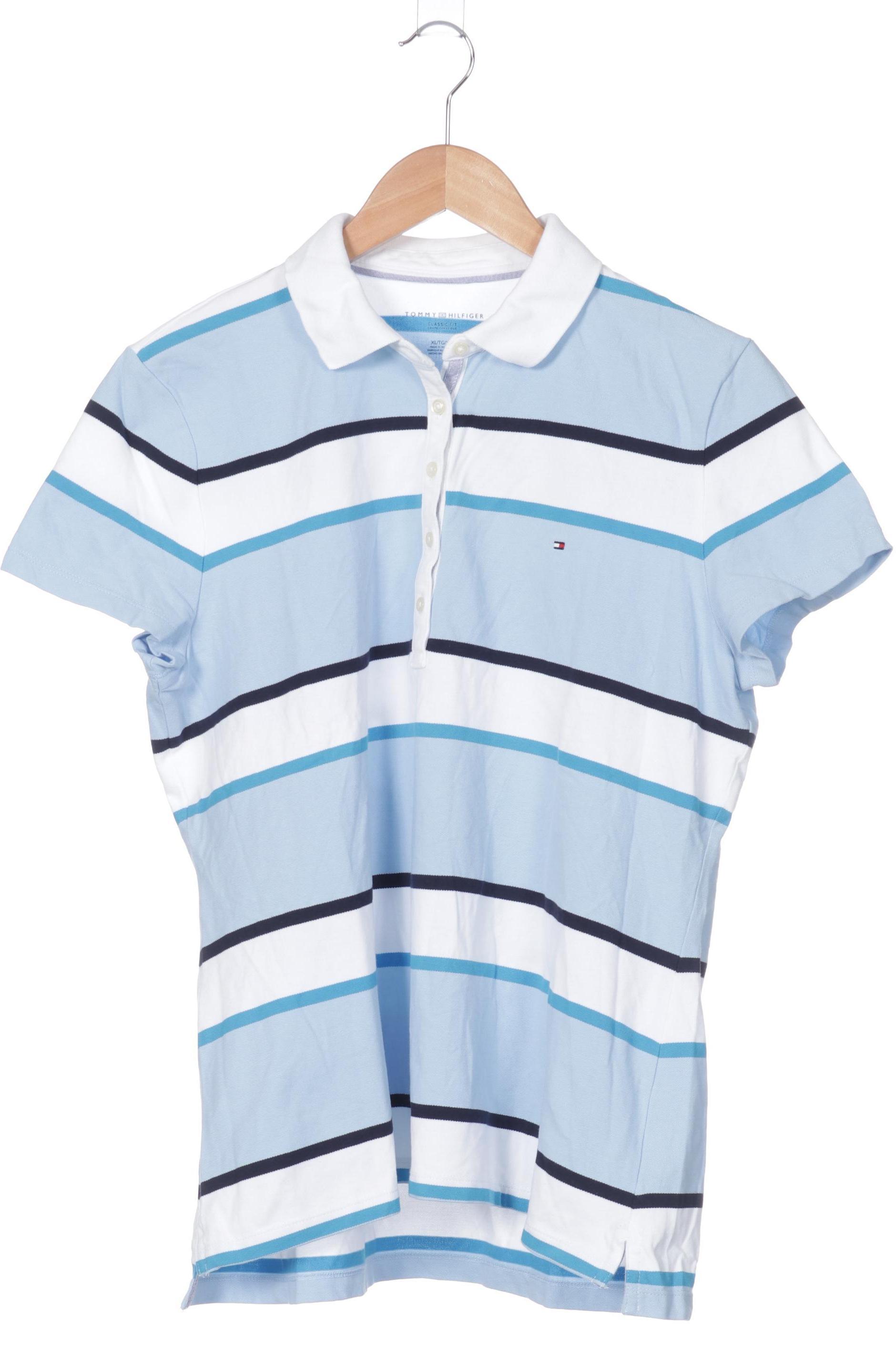

Tommy Hilfiger Damen Poloshirt, blau, Gr.