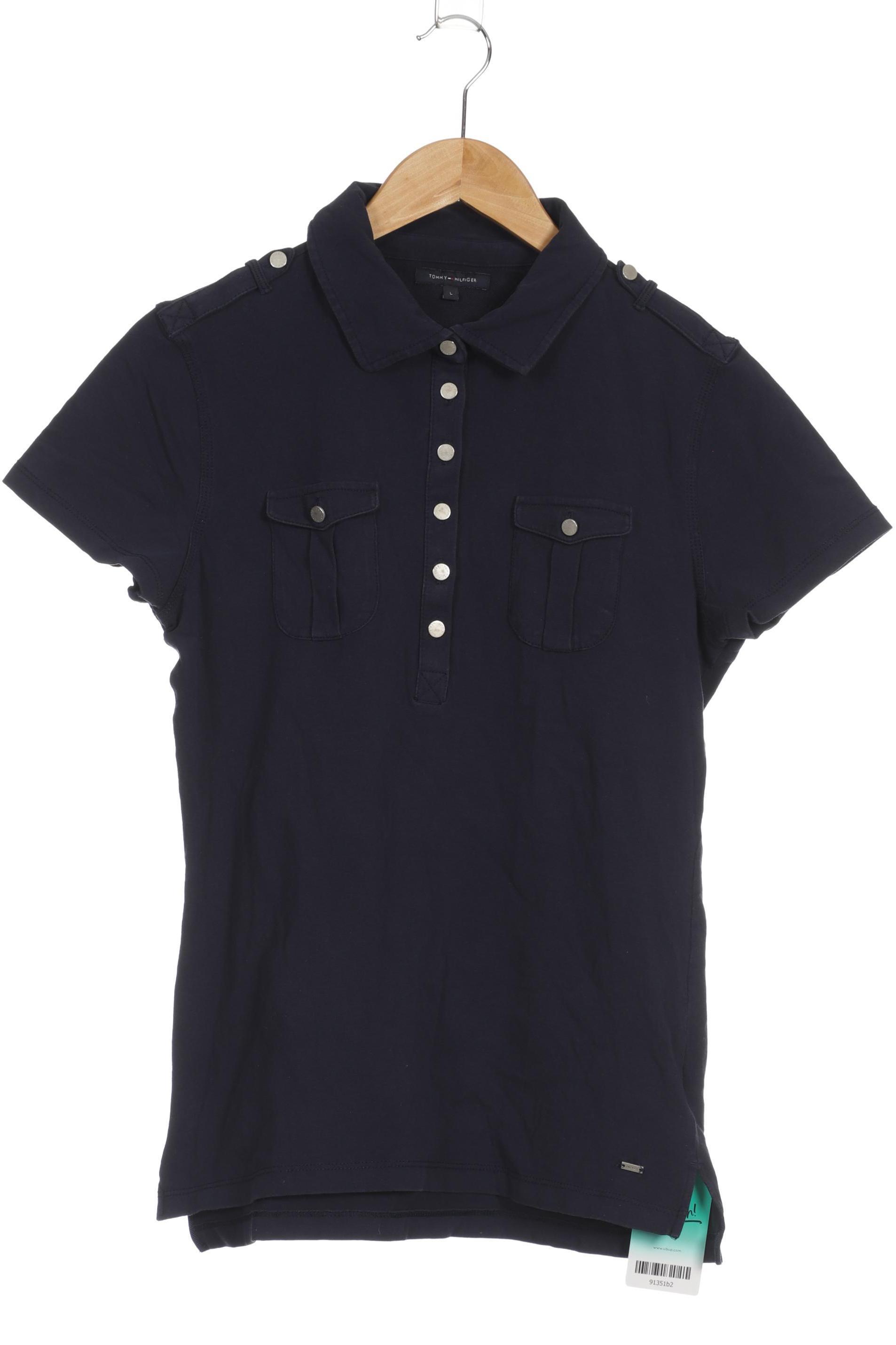 

Tommy Hilfiger Damen Poloshirt, blau, Gr.