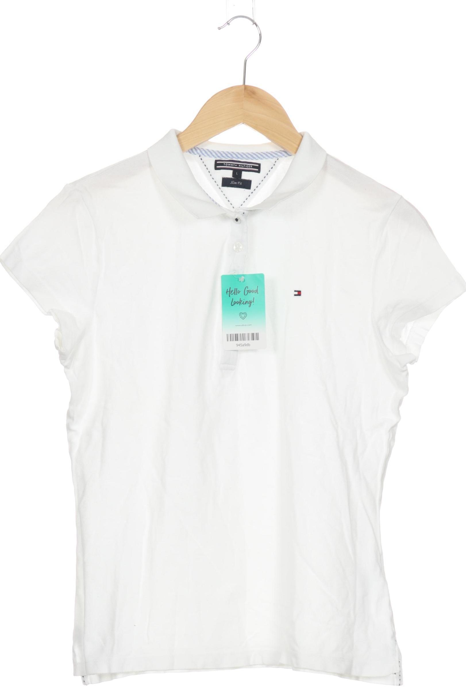 

Tommy Hilfiger Damen Poloshirt, weiß, Gr.