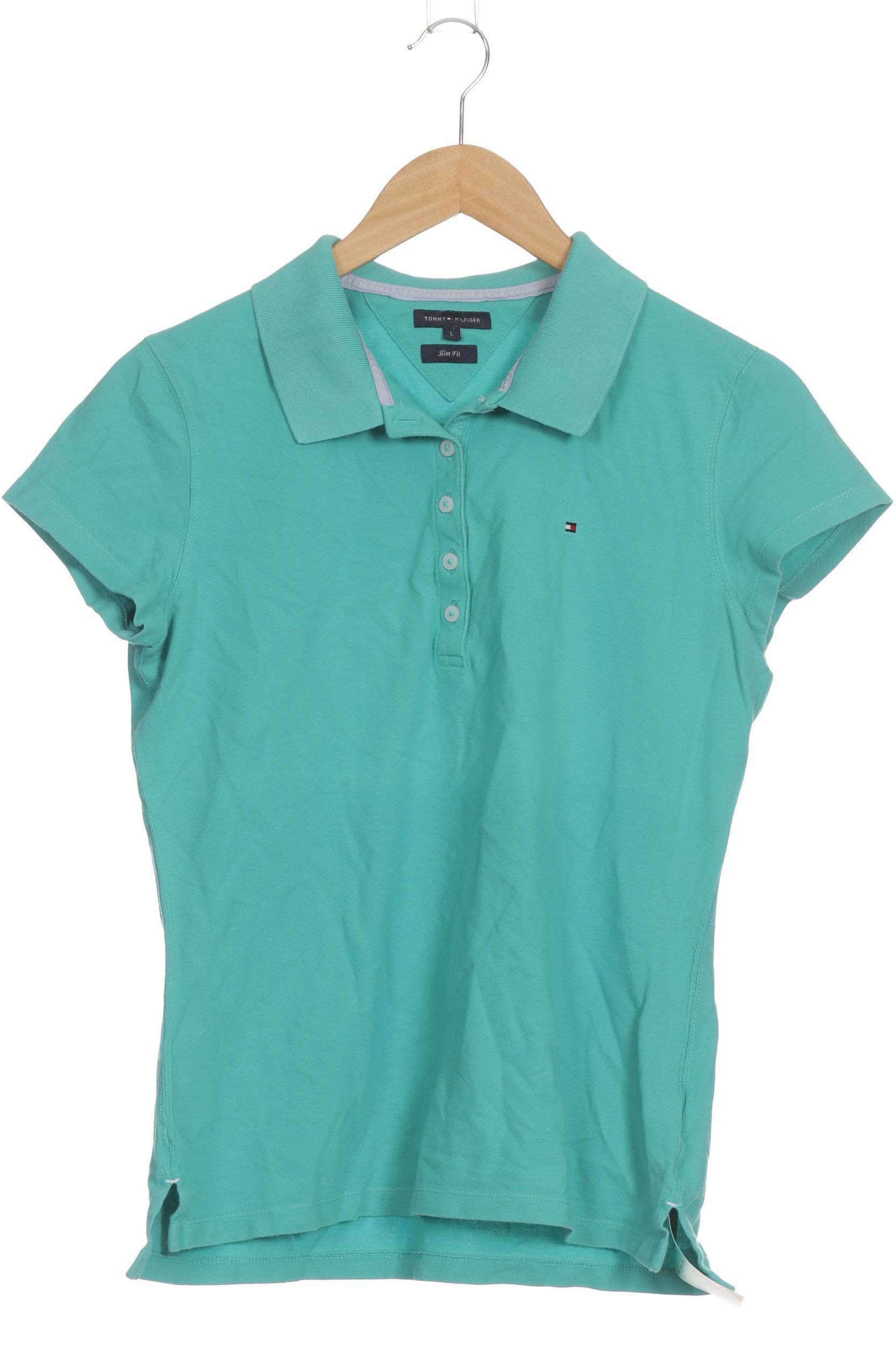 

Tommy Hilfiger Damen Poloshirt, blau, Gr.