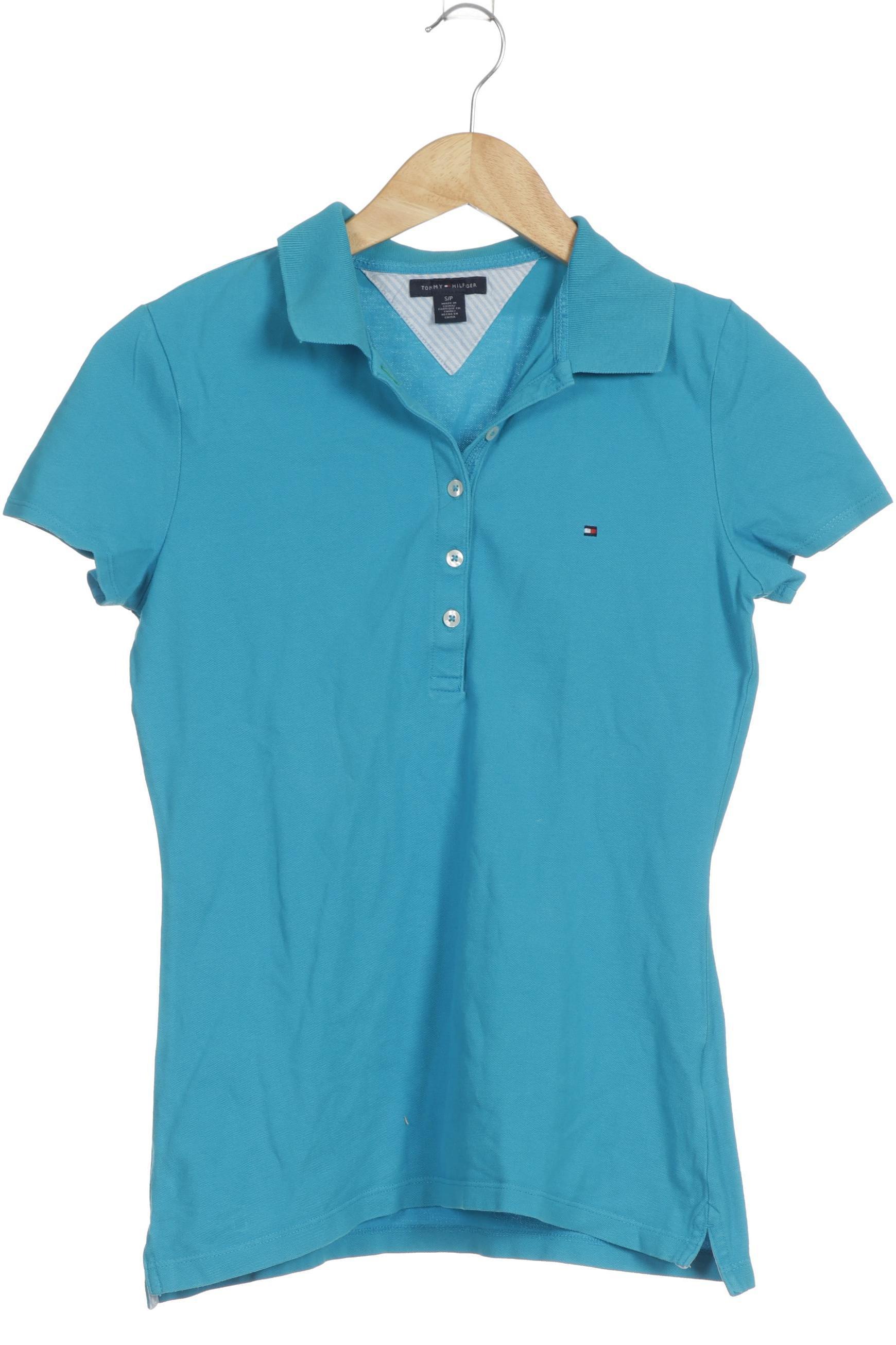 

Tommy Hilfiger Damen Poloshirt, blau, Gr.
