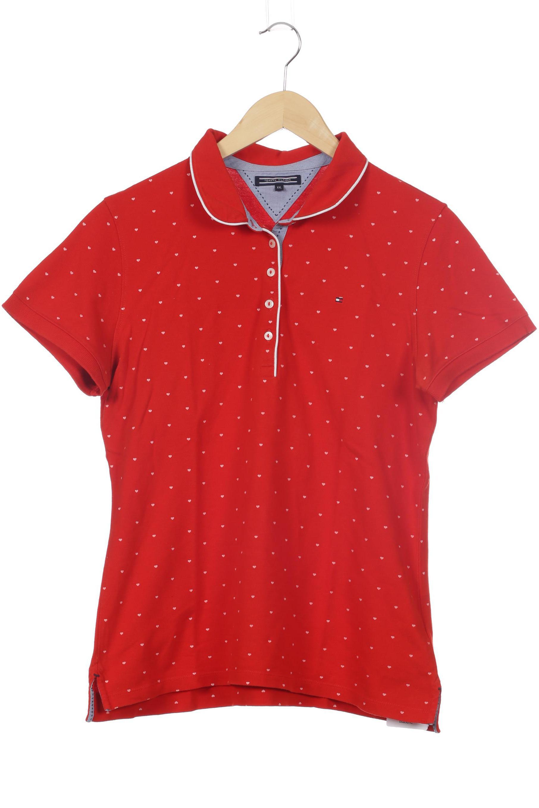 

Tommy Hilfiger Damen Poloshirt, rot, Gr.