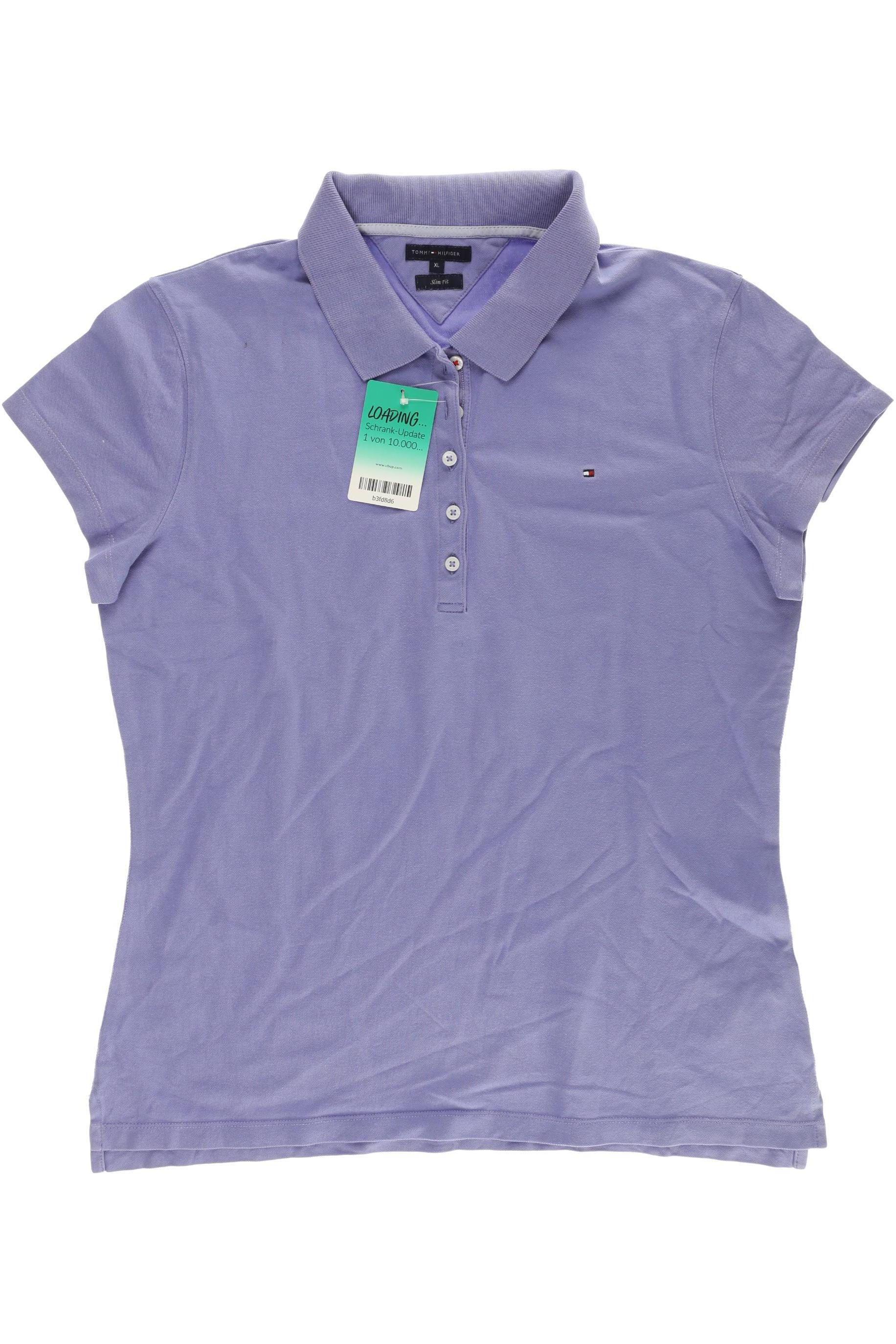 

Tommy Hilfiger Damen Poloshirt, lila, Gr.