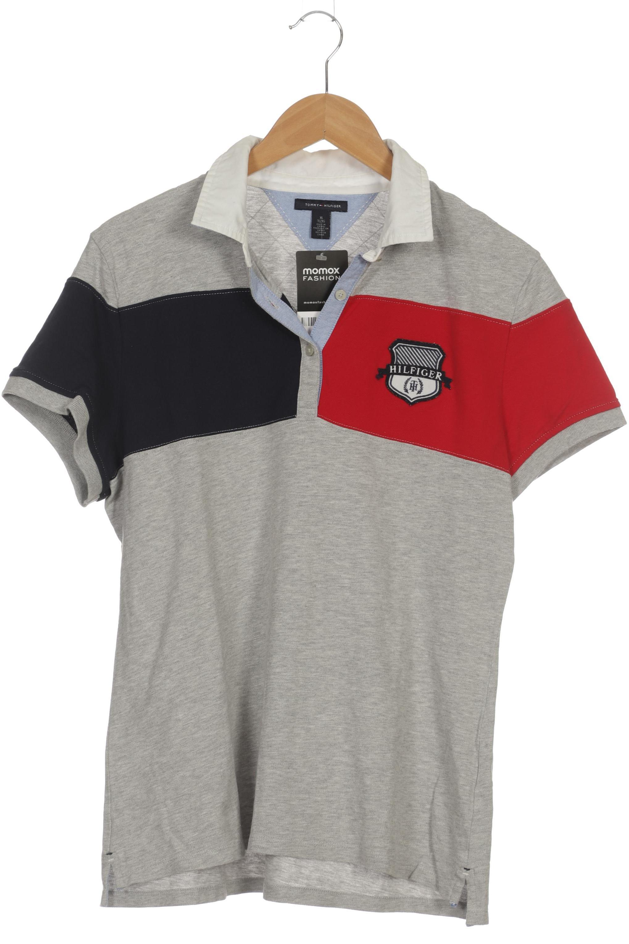 

Tommy Hilfiger Damen Poloshirt, grau, Gr.
