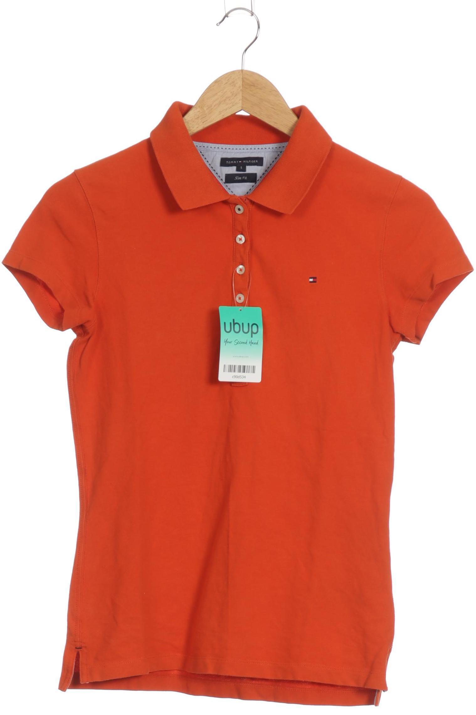 

Tommy Hilfiger Damen Poloshirt, orange, Gr.