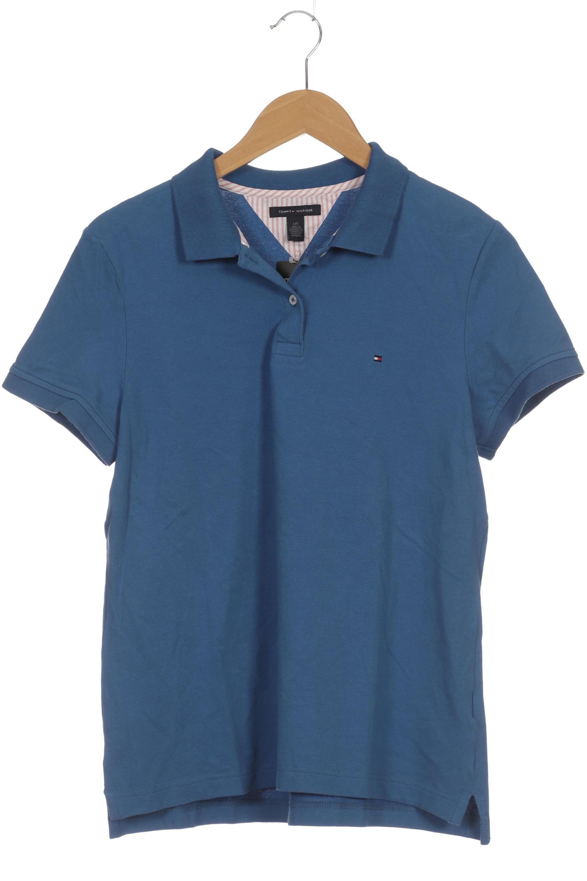 

Tommy Hilfiger Damen Poloshirt, blau, Gr.