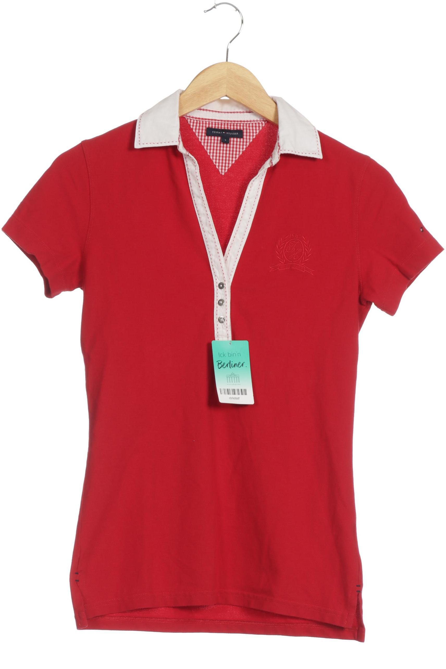 

Tommy Hilfiger Damen Poloshirt, rot, Gr.