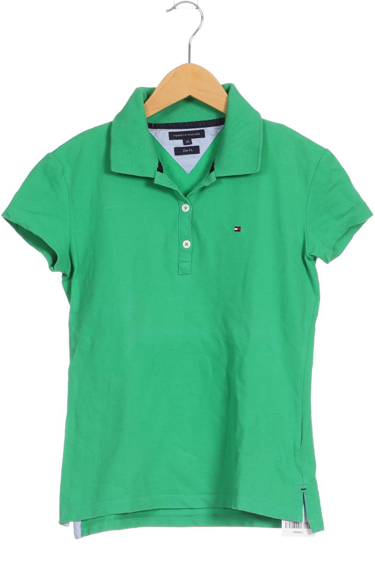

Tommy Hilfiger Damen Poloshirt, grün, Gr.