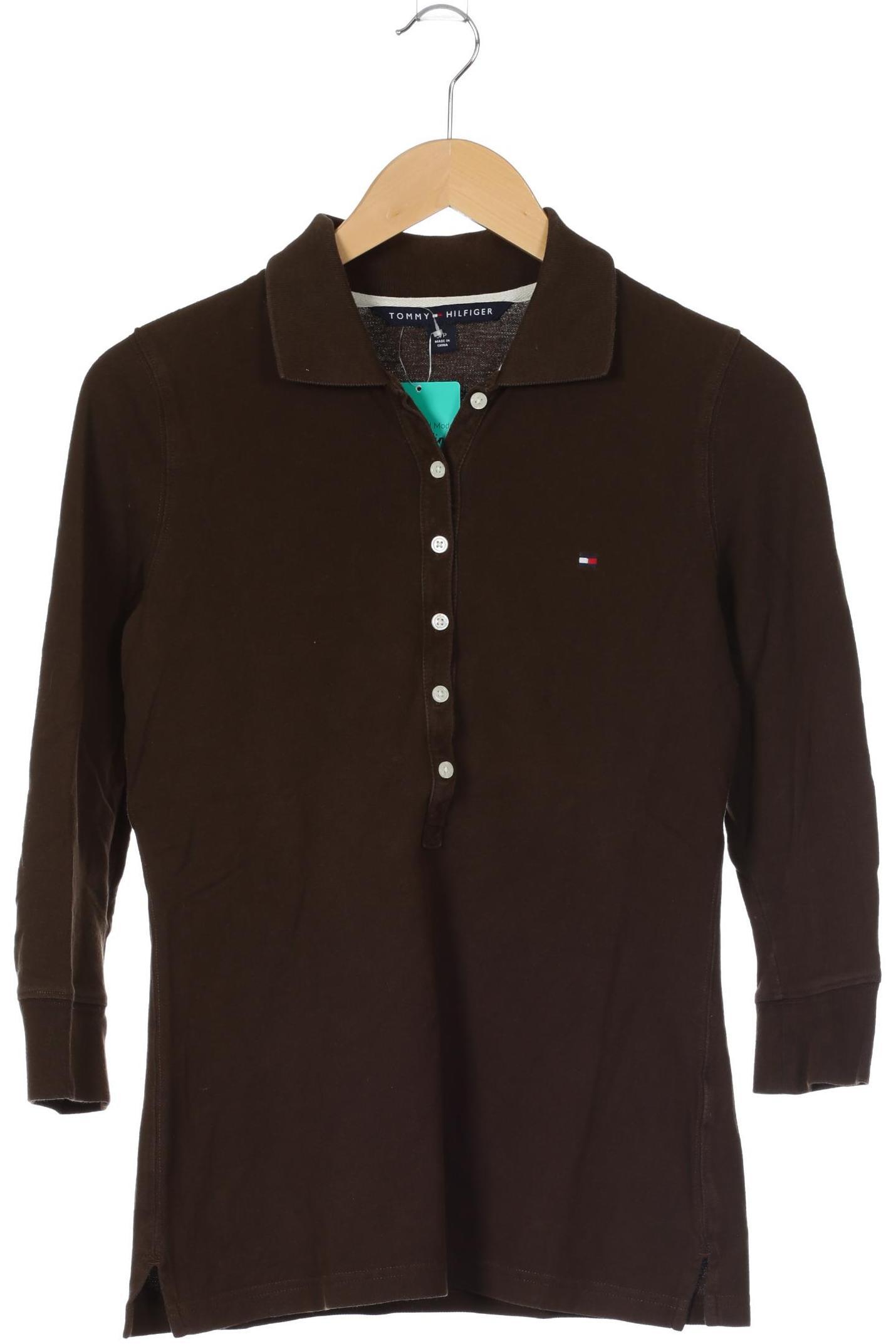 

Tommy Hilfiger Damen Poloshirt, braun, Gr.