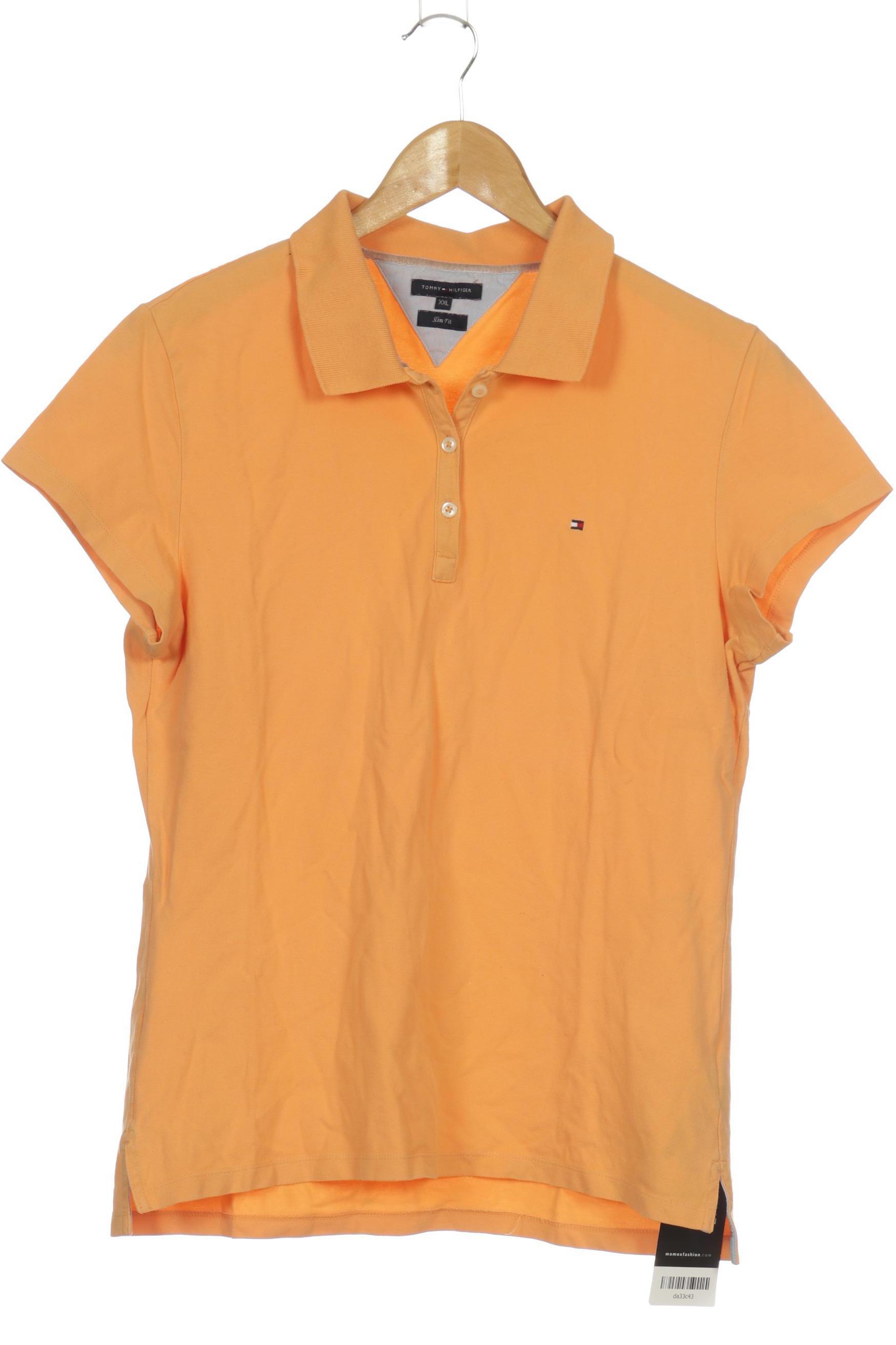 

Tommy Hilfiger Damen Poloshirt, orange, Gr.