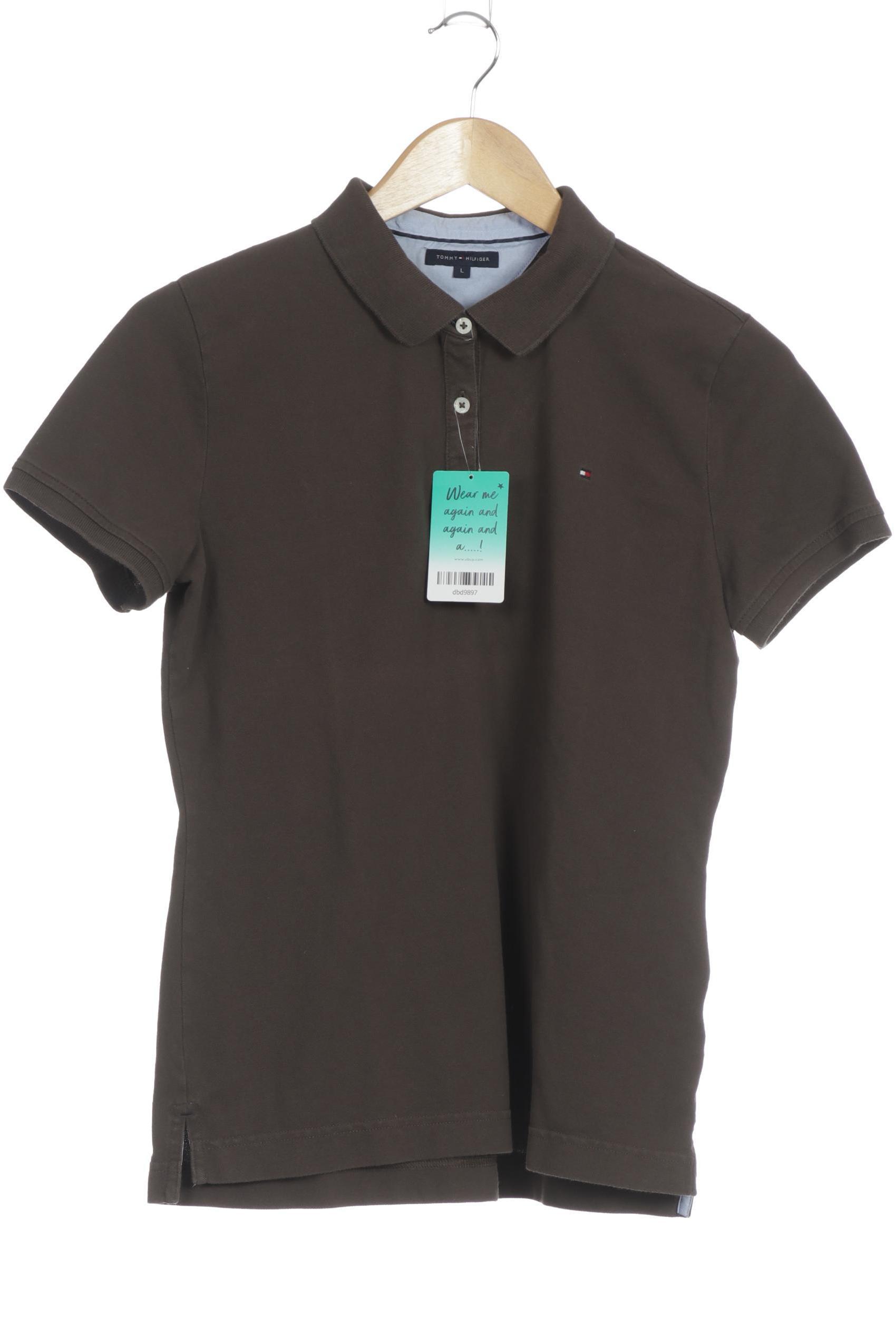 

Tommy Hilfiger Damen Poloshirt, braun, Gr.