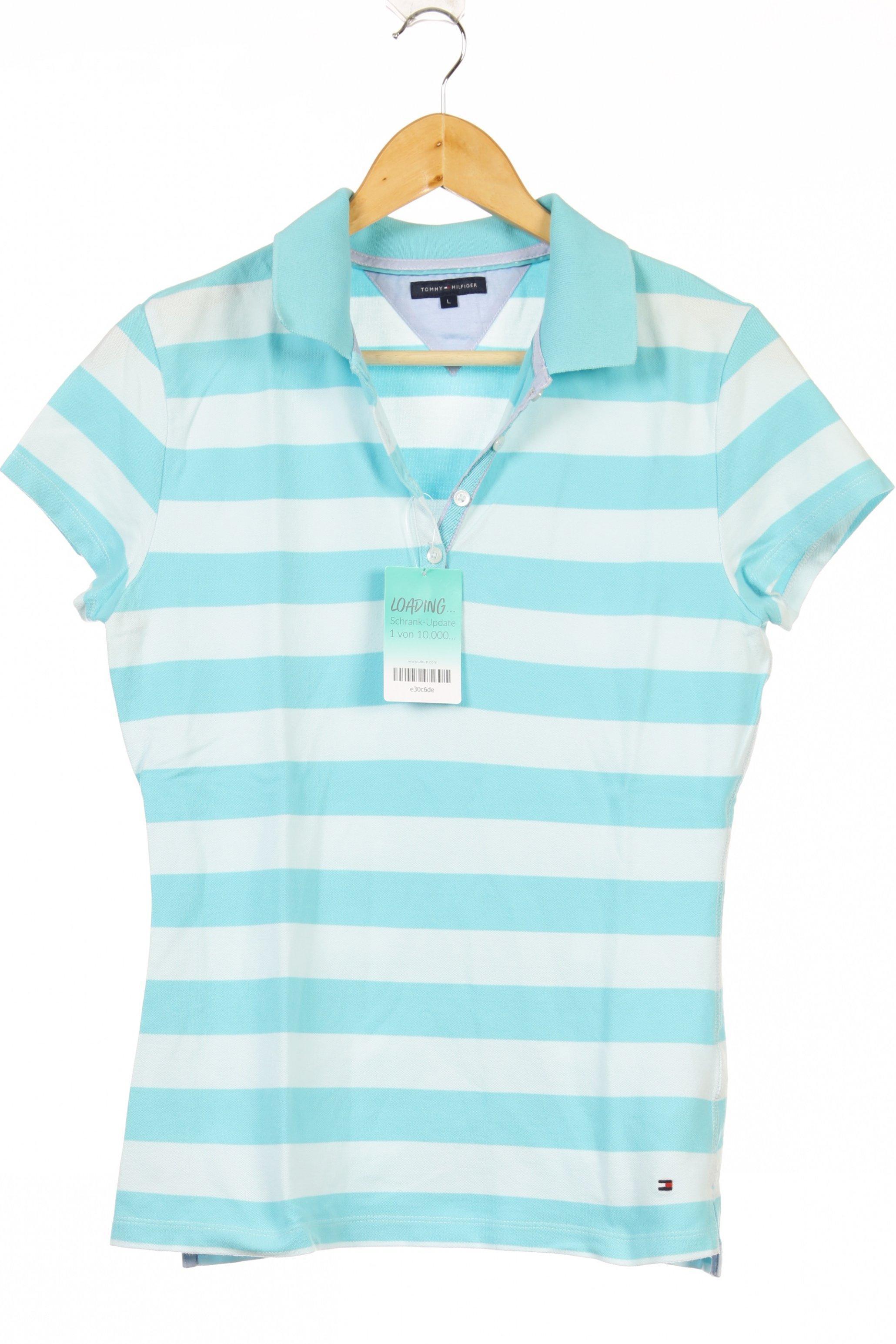 

Tommy Hilfiger Damen Poloshirt, blau, Gr.