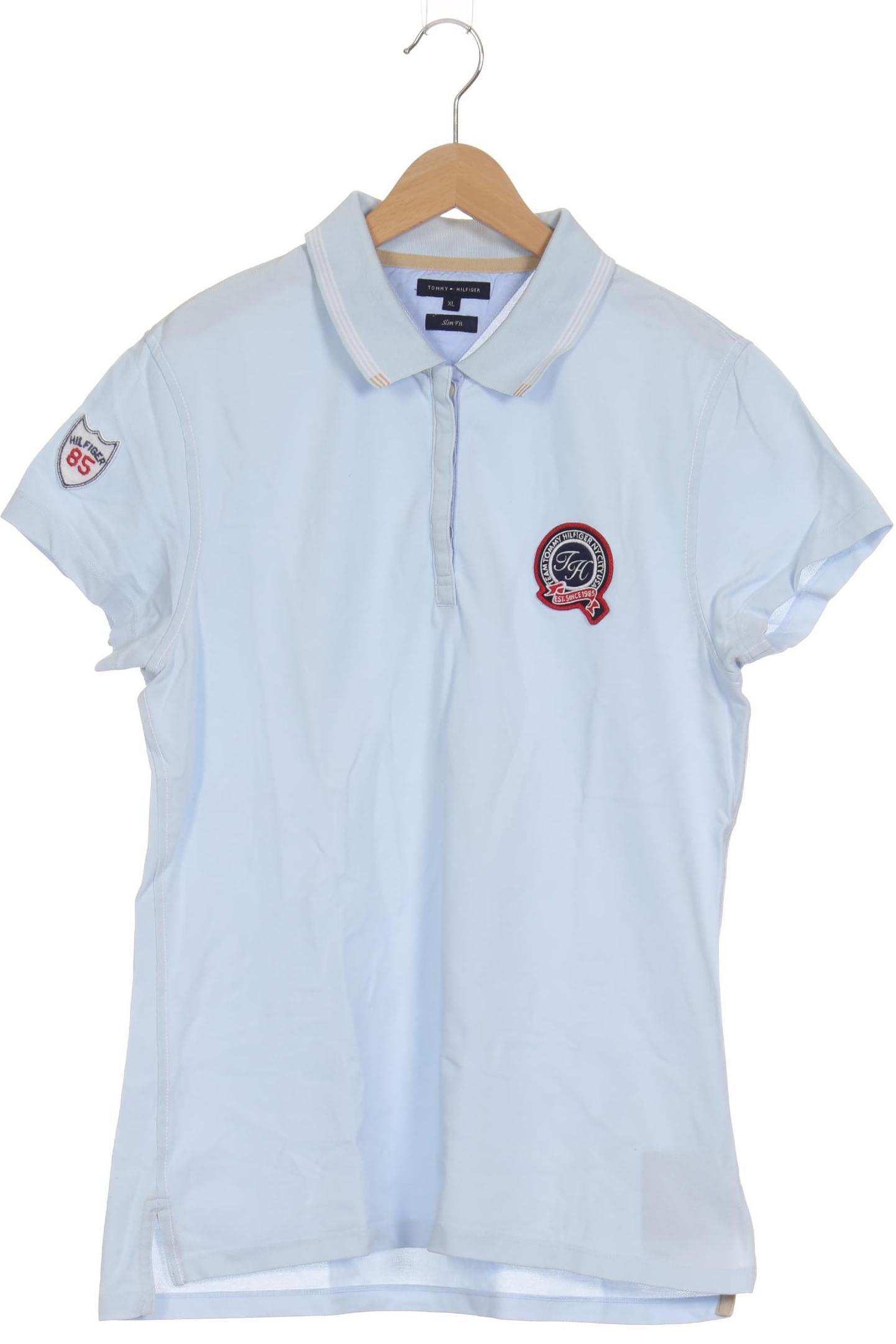 

Tommy Hilfiger Damen Poloshirt, blau, Gr.