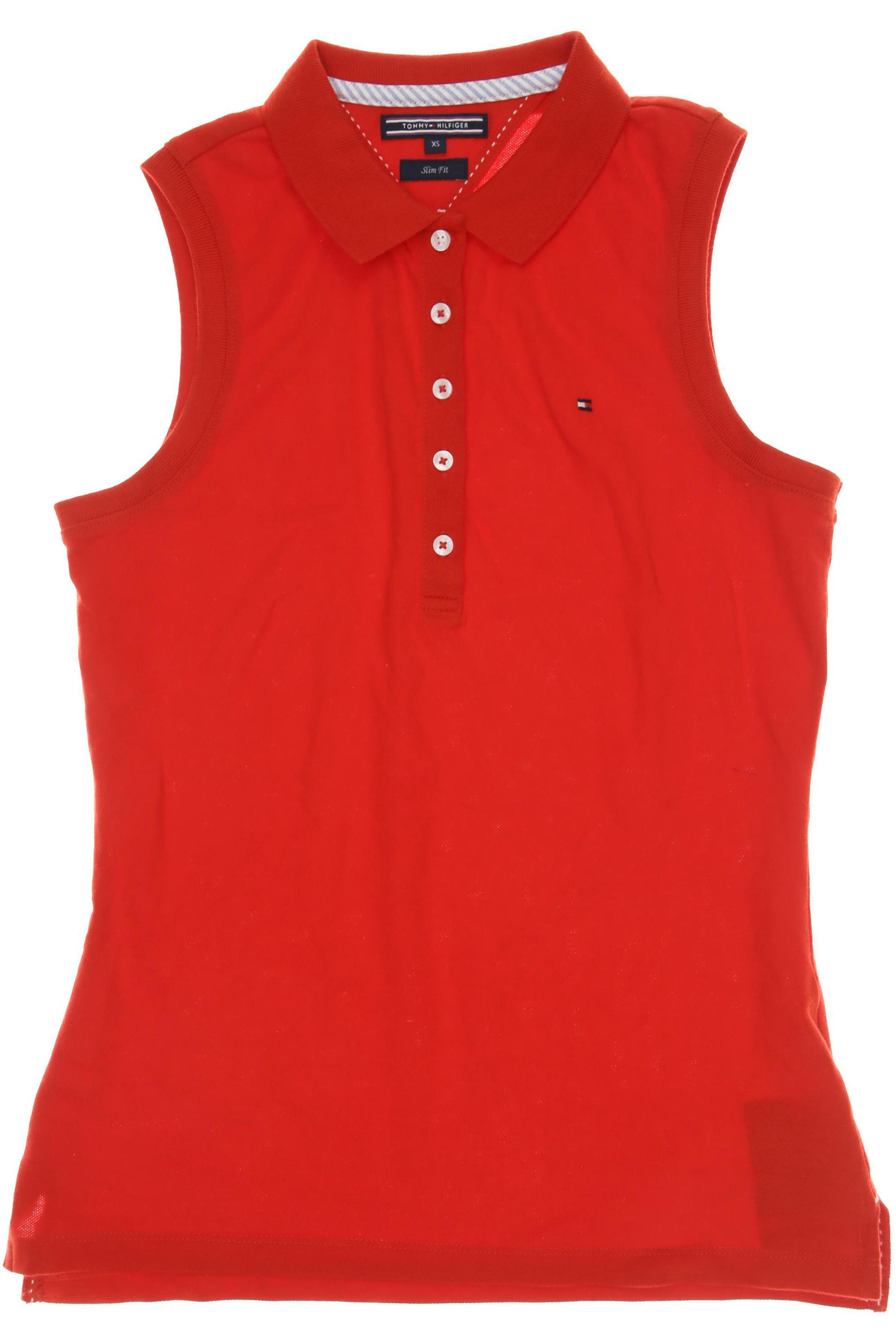 

Tommy Hilfiger Damen Poloshirt, rot, Gr.