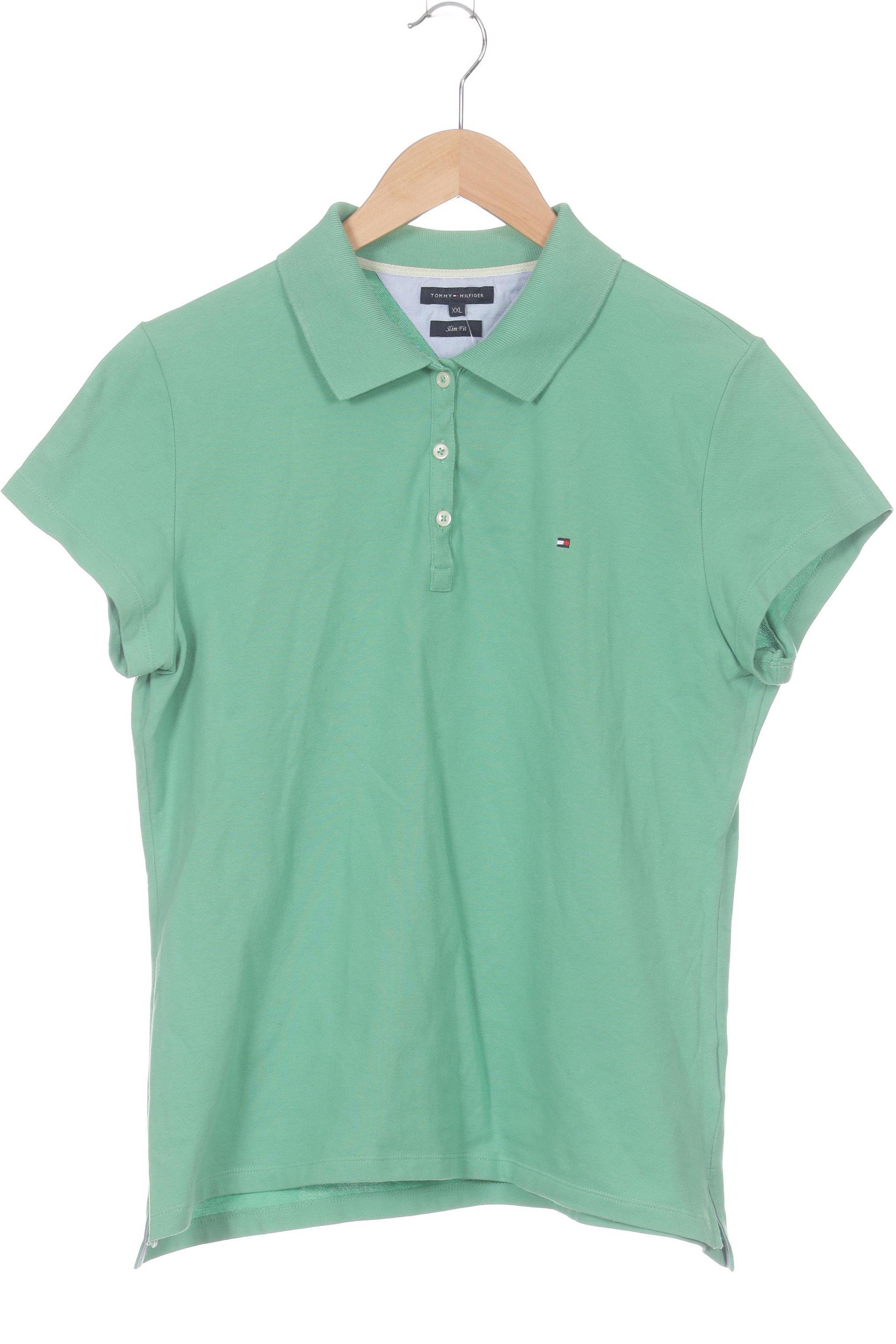 

Tommy Hilfiger Damen Poloshirt, grün, Gr.