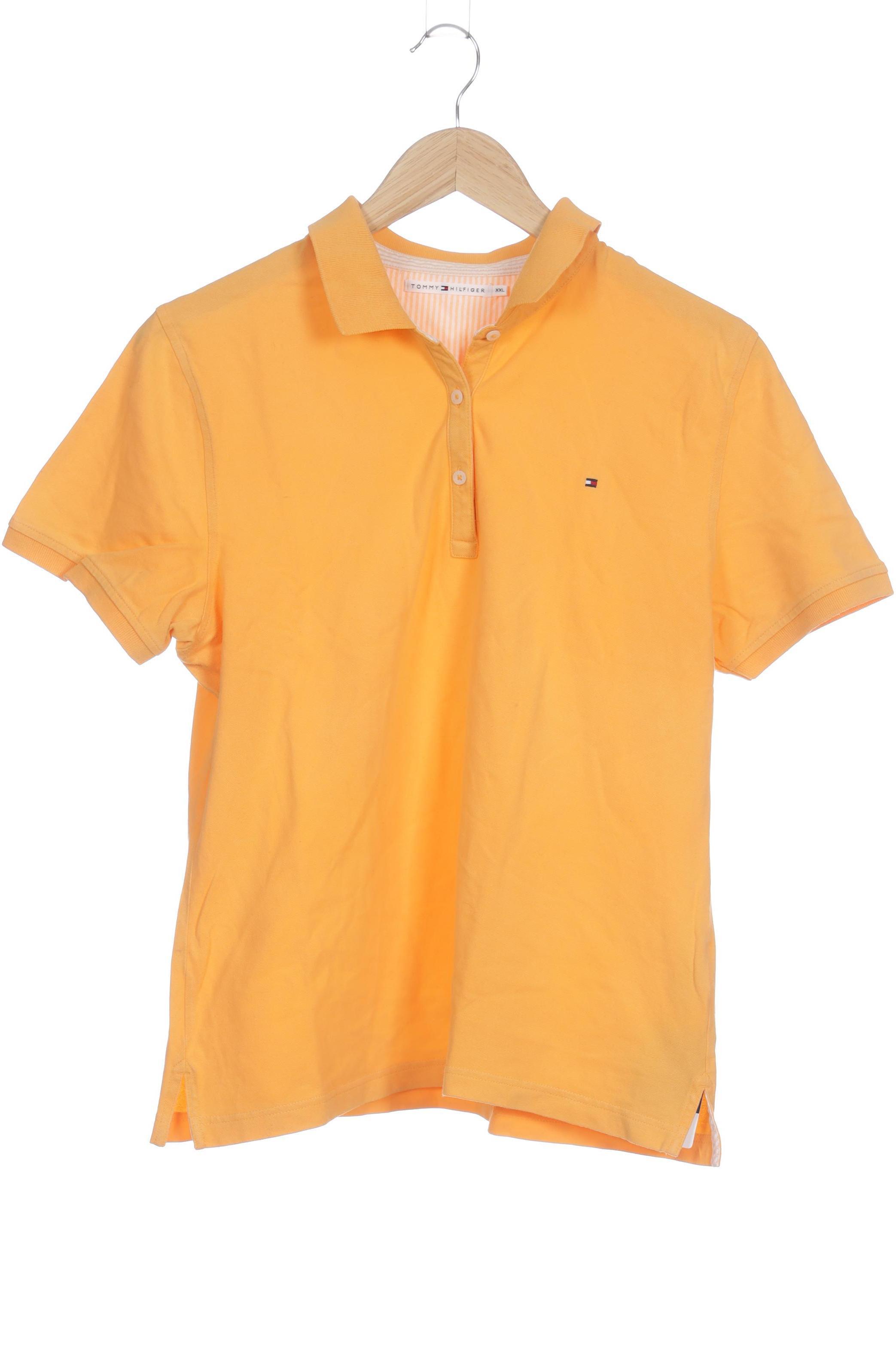 

Tommy Hilfiger Damen Poloshirt, orange, Gr.