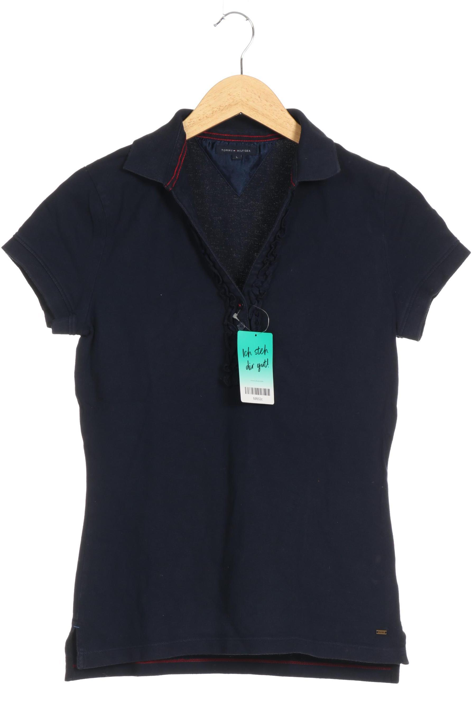 

Tommy Hilfiger Damen Poloshirt, blau, Gr.