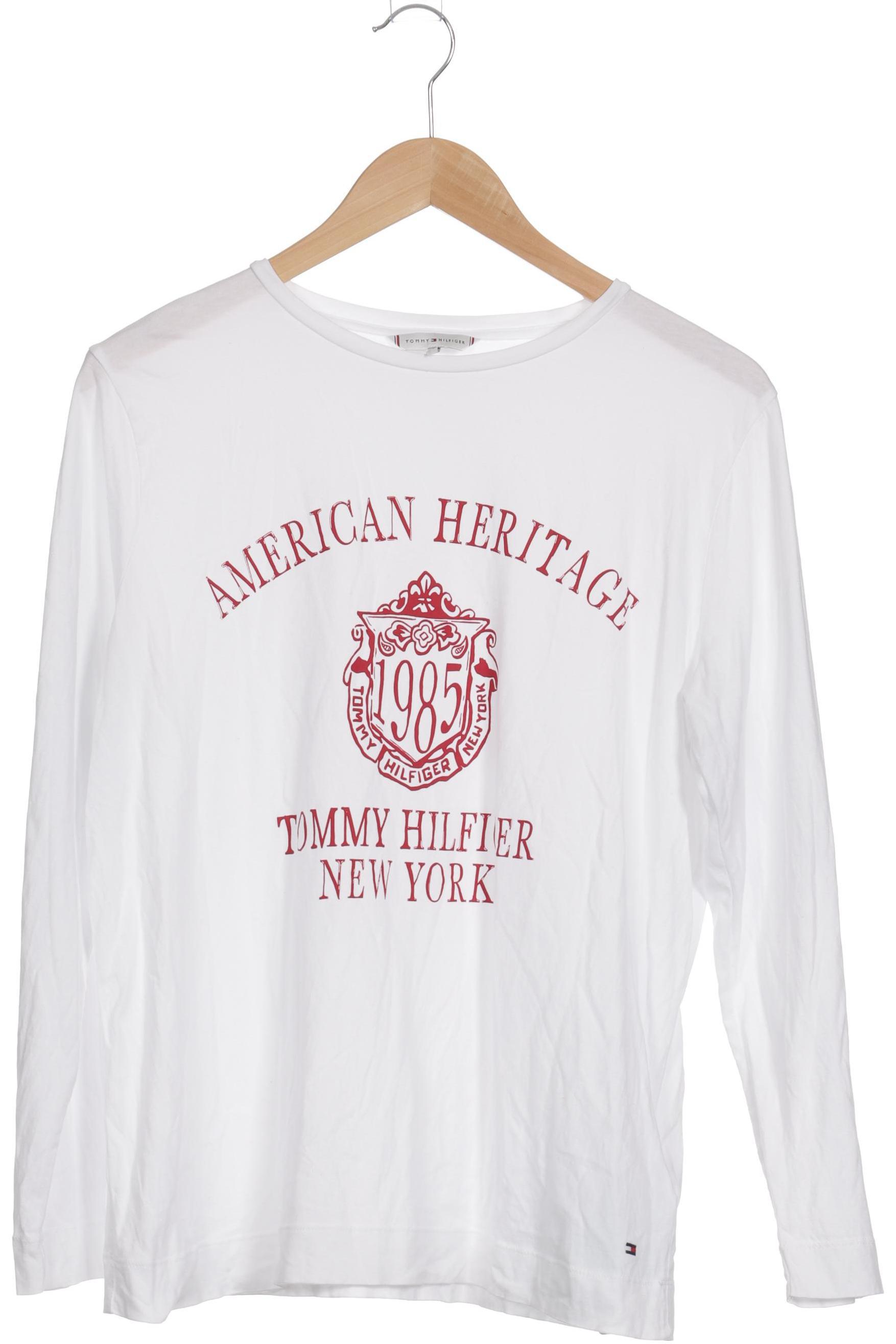 

Tommy Hilfiger Damen Langarmshirt, weiß, Gr.