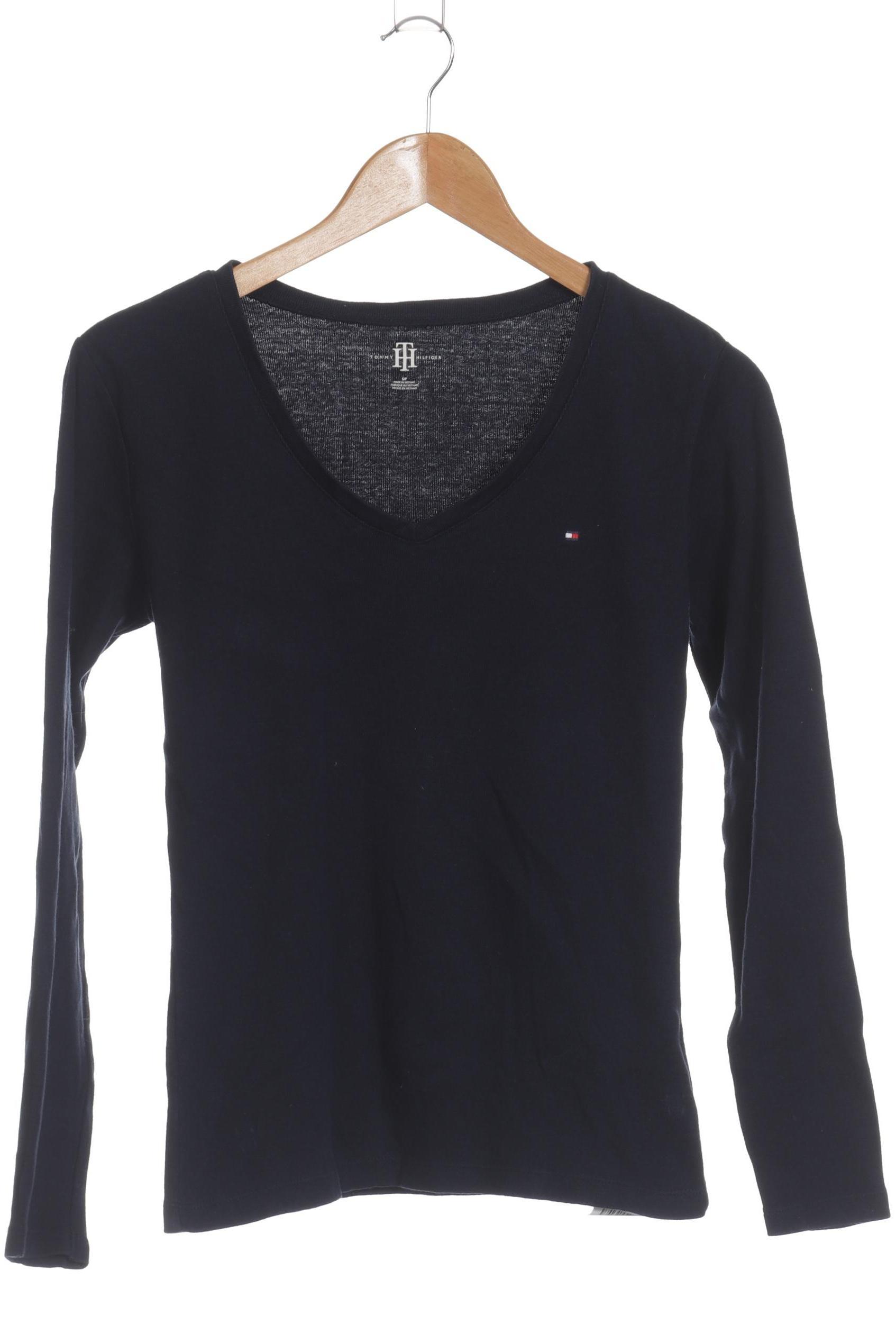 

Tommy Hilfiger Damen Langarmshirt, blau, Gr.