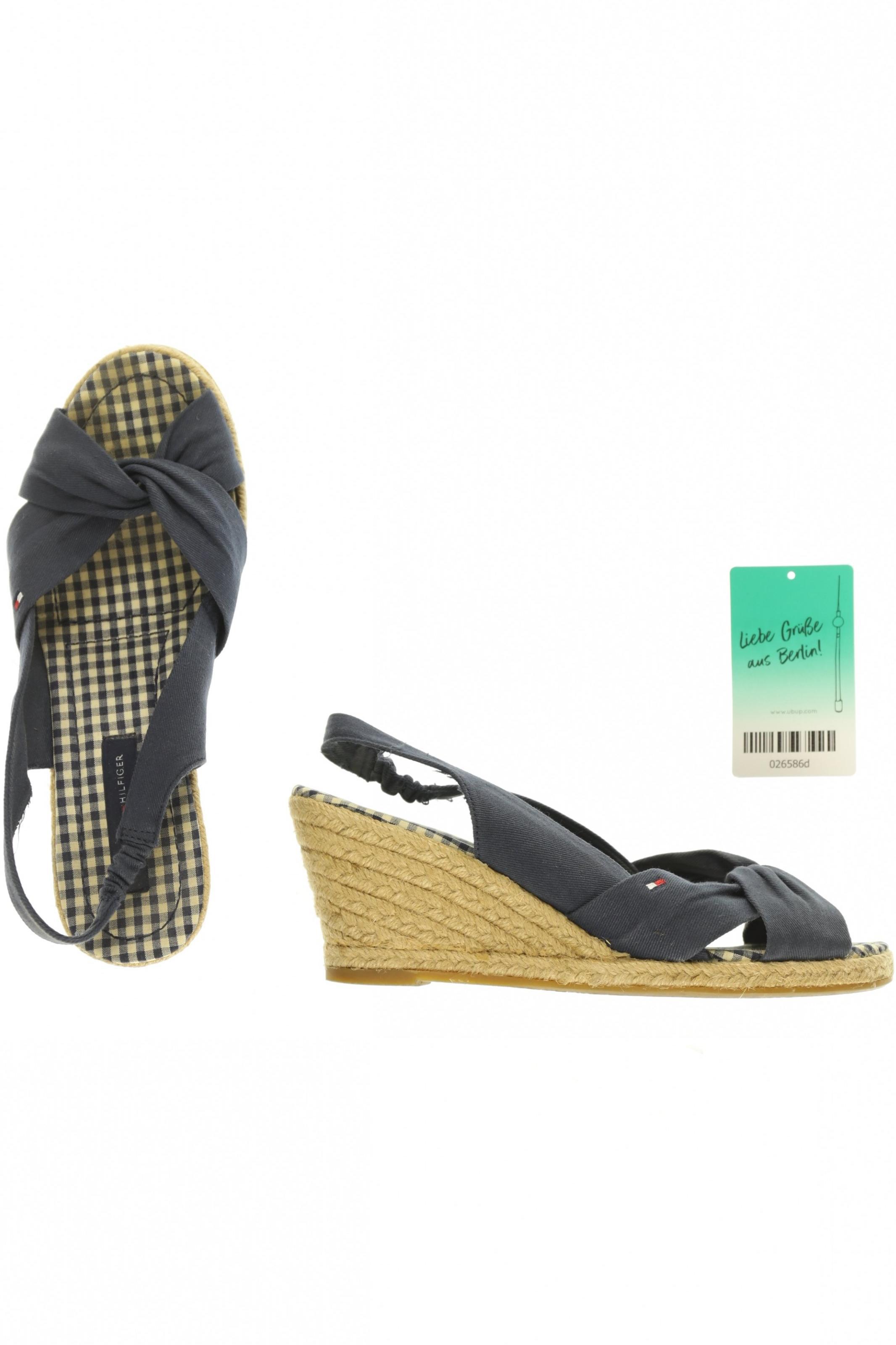 

Tommy Hilfiger Damen Sandale, blau, Gr. 37