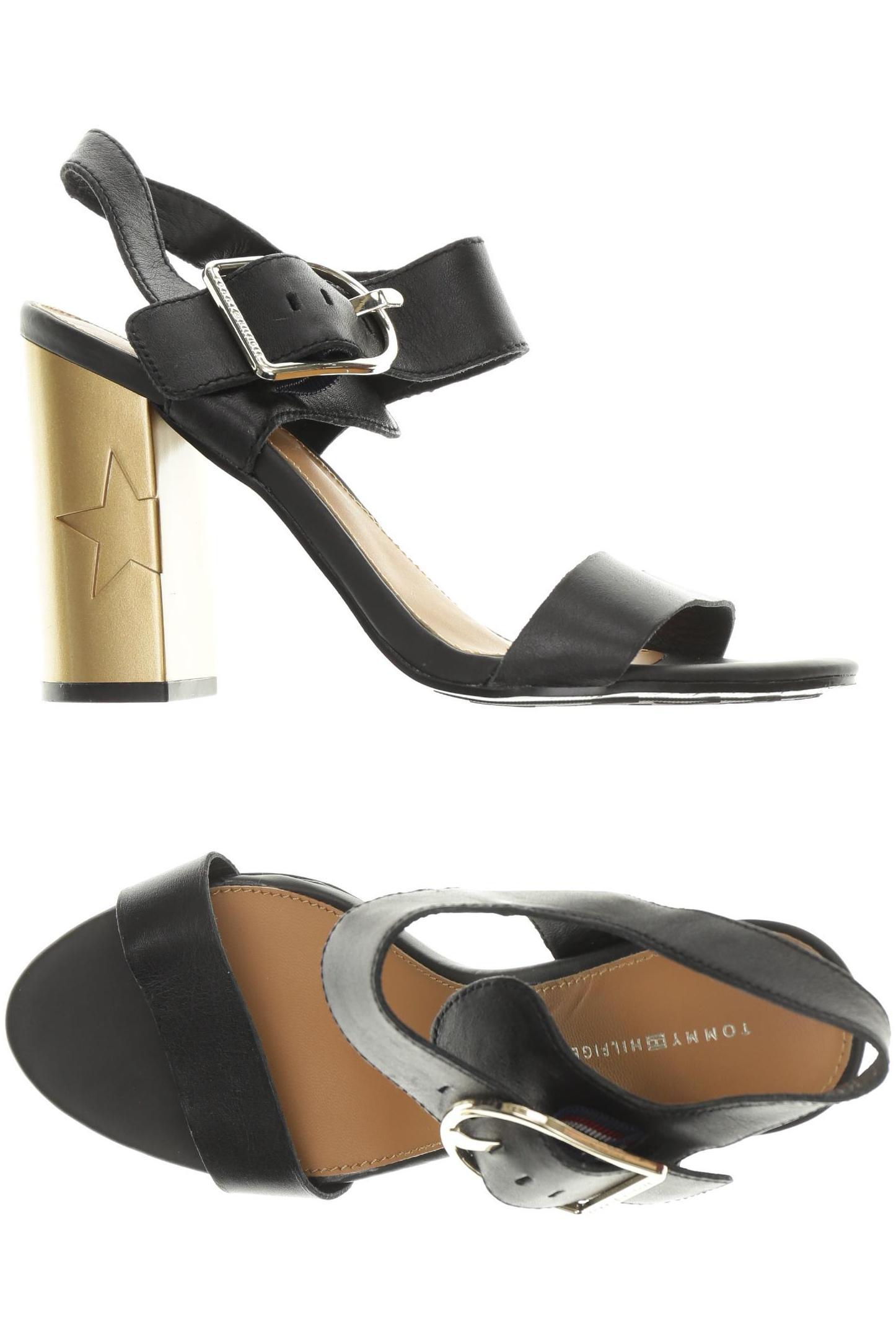 

Tommy Hilfiger Damen Sandale, schwarz, Gr. 39