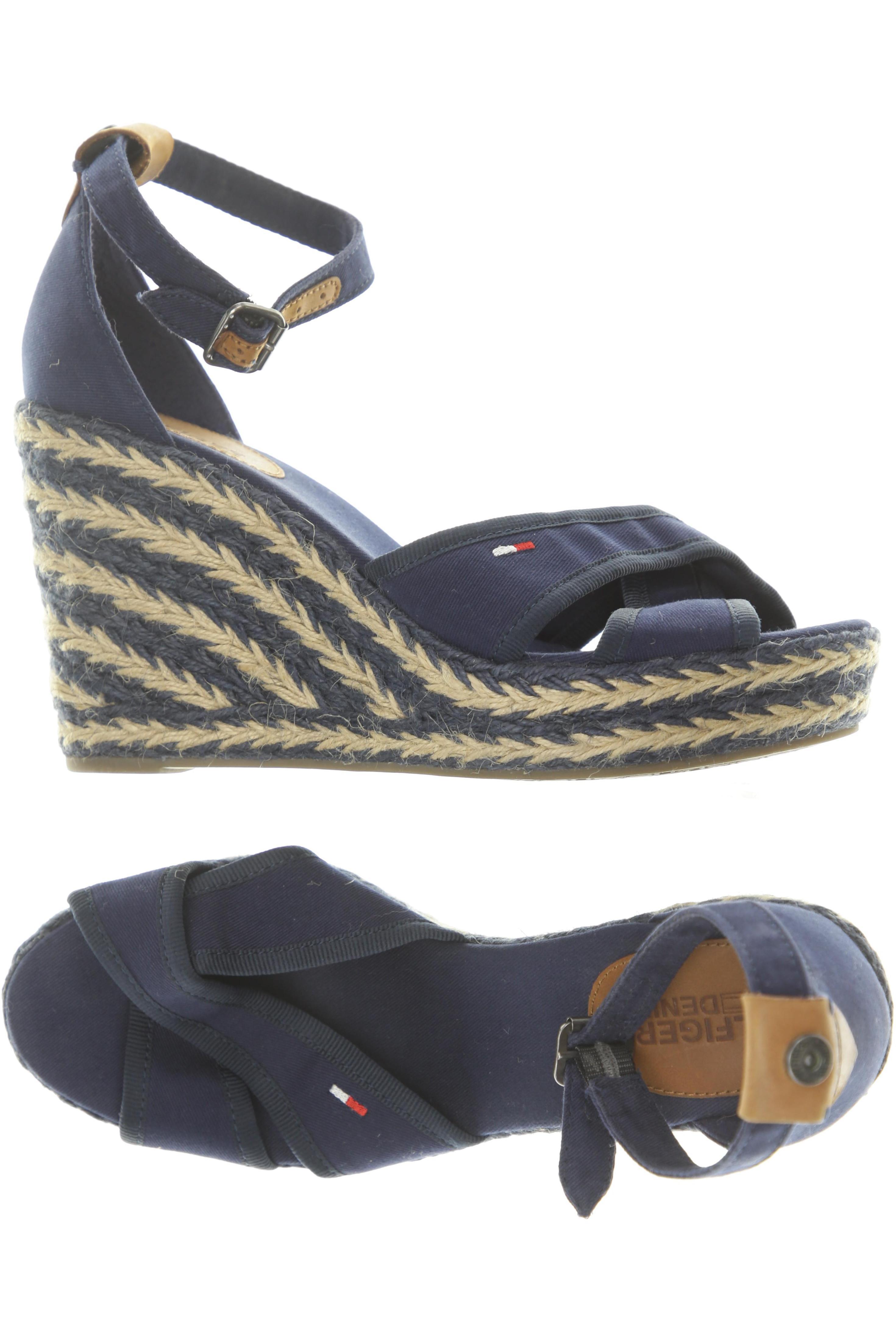 

Hilfiger Denim Damen Sandale, blau, Gr. 38