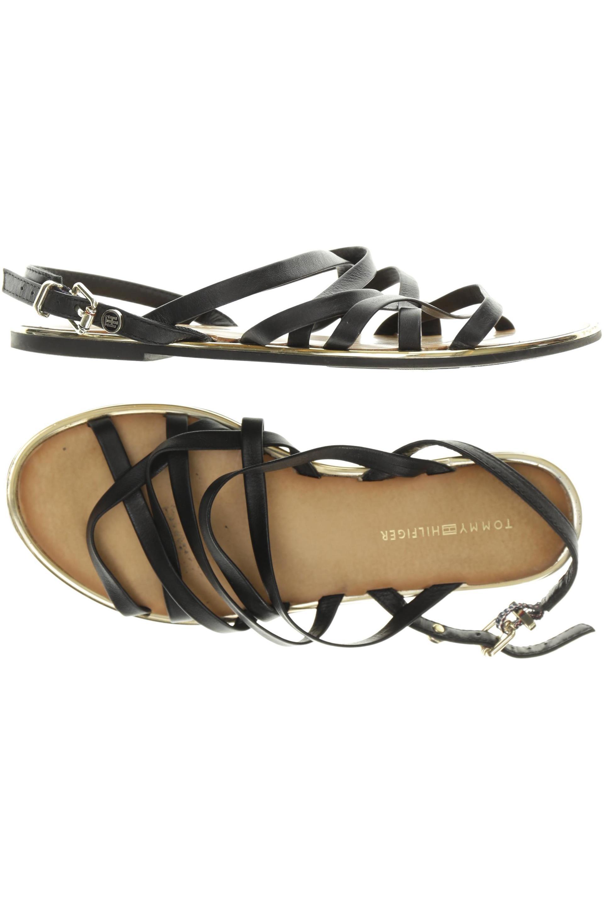 

Tommy Hilfiger Damen Sandale, schwarz, Gr. 35