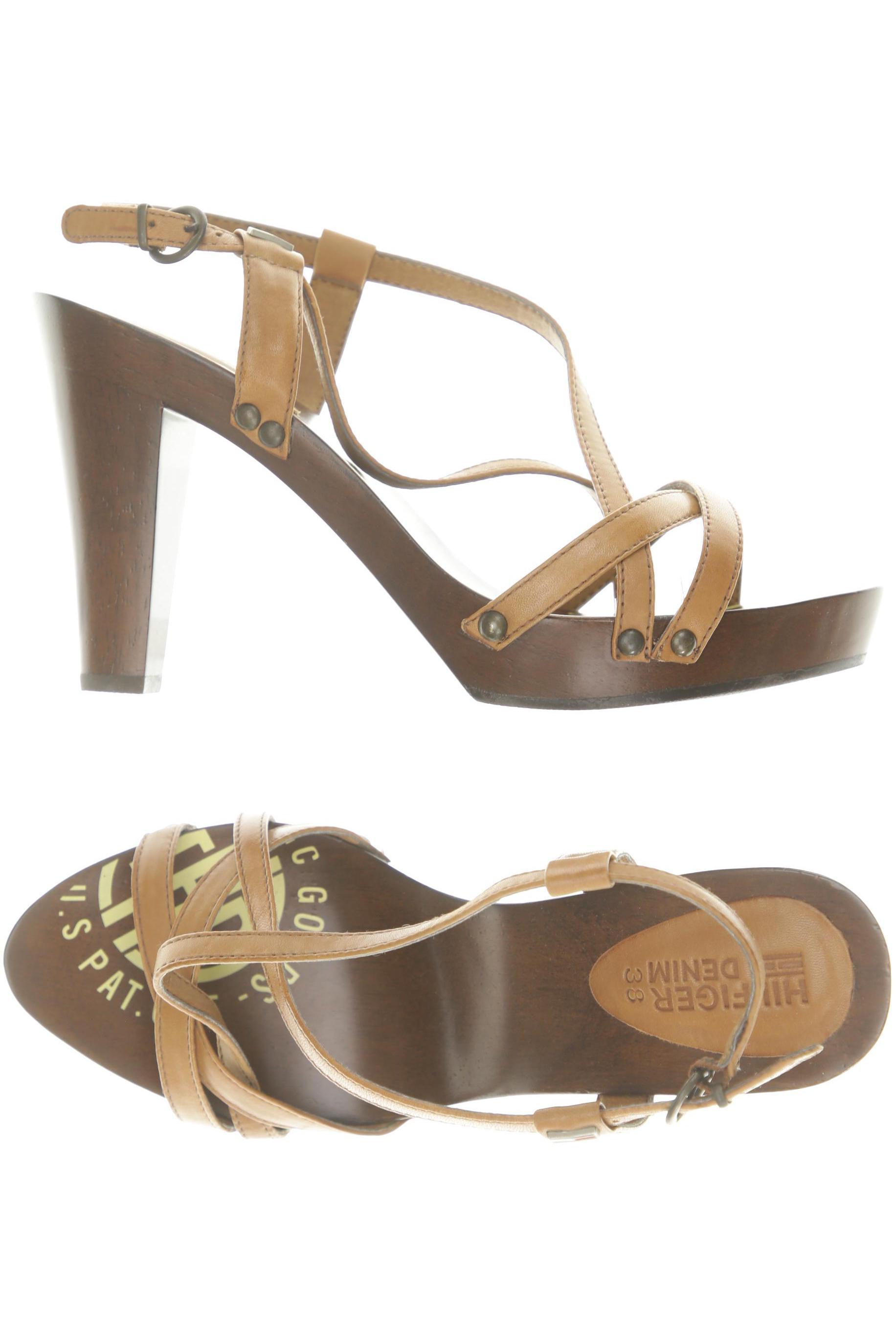 

Tommy Hilfiger Damen Sandale, braun, Gr. 38