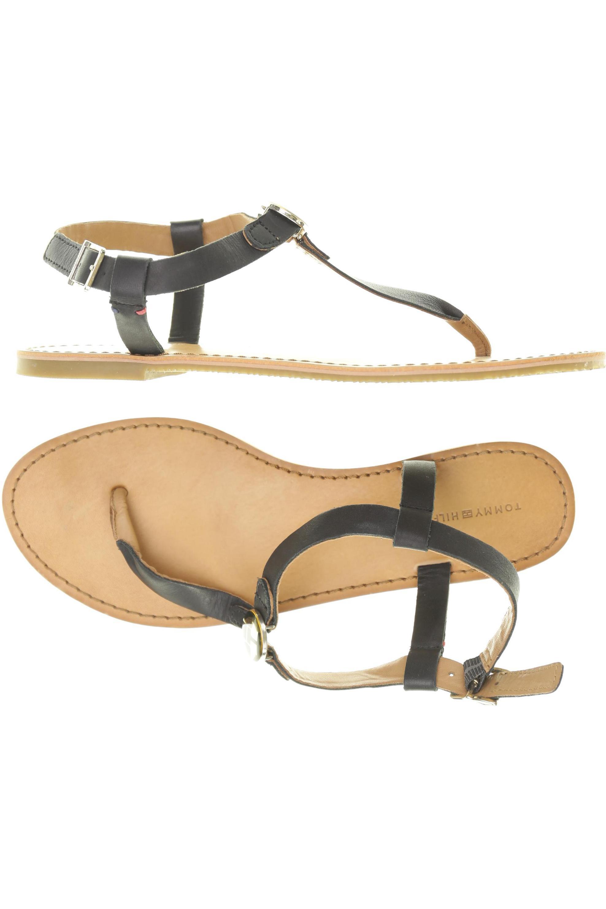 

Tommy Hilfiger Damen Sandale, schwarz, Gr. 39