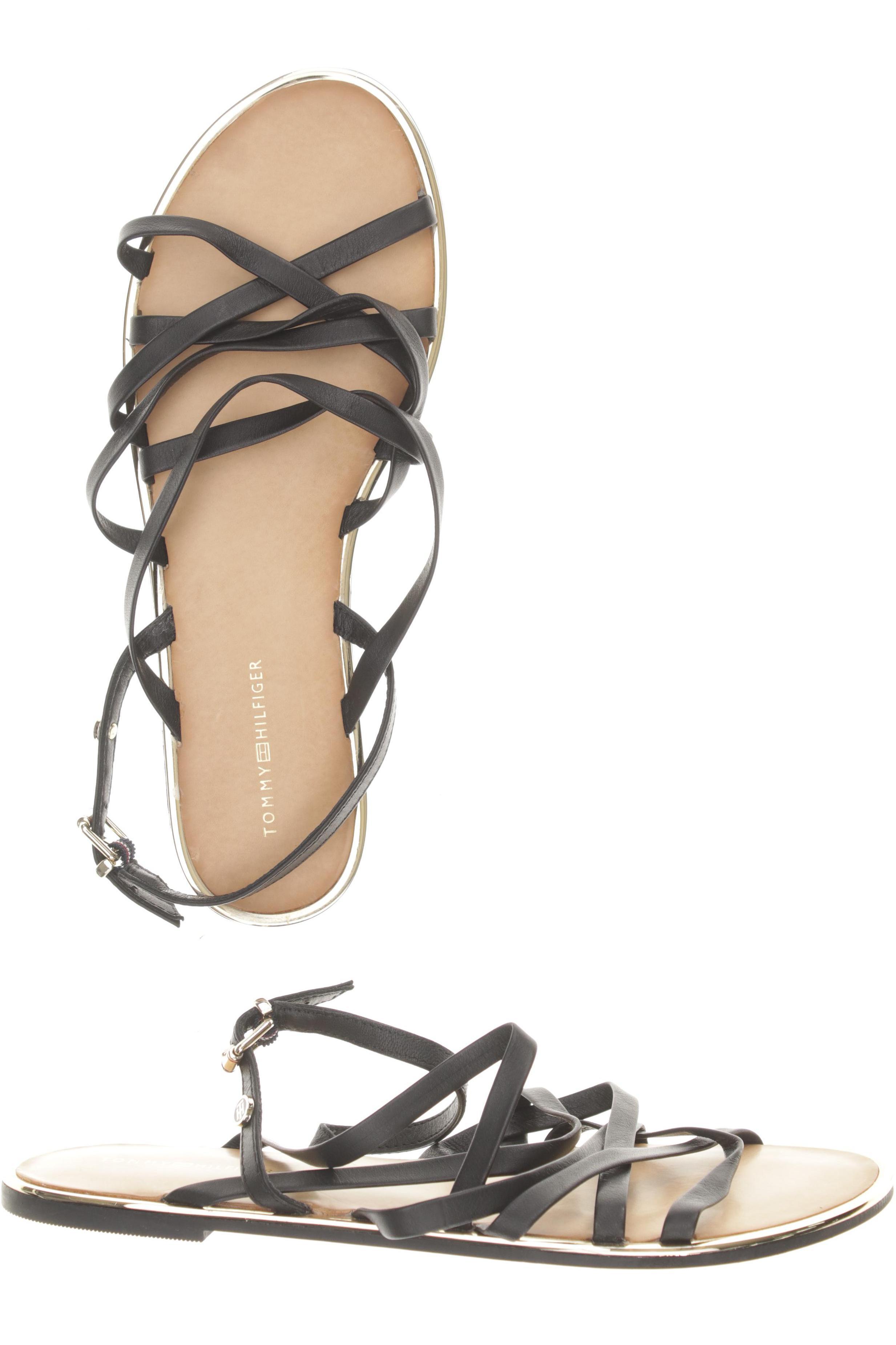 

Tommy Hilfiger Damen Sandale, schwarz, Gr. 40