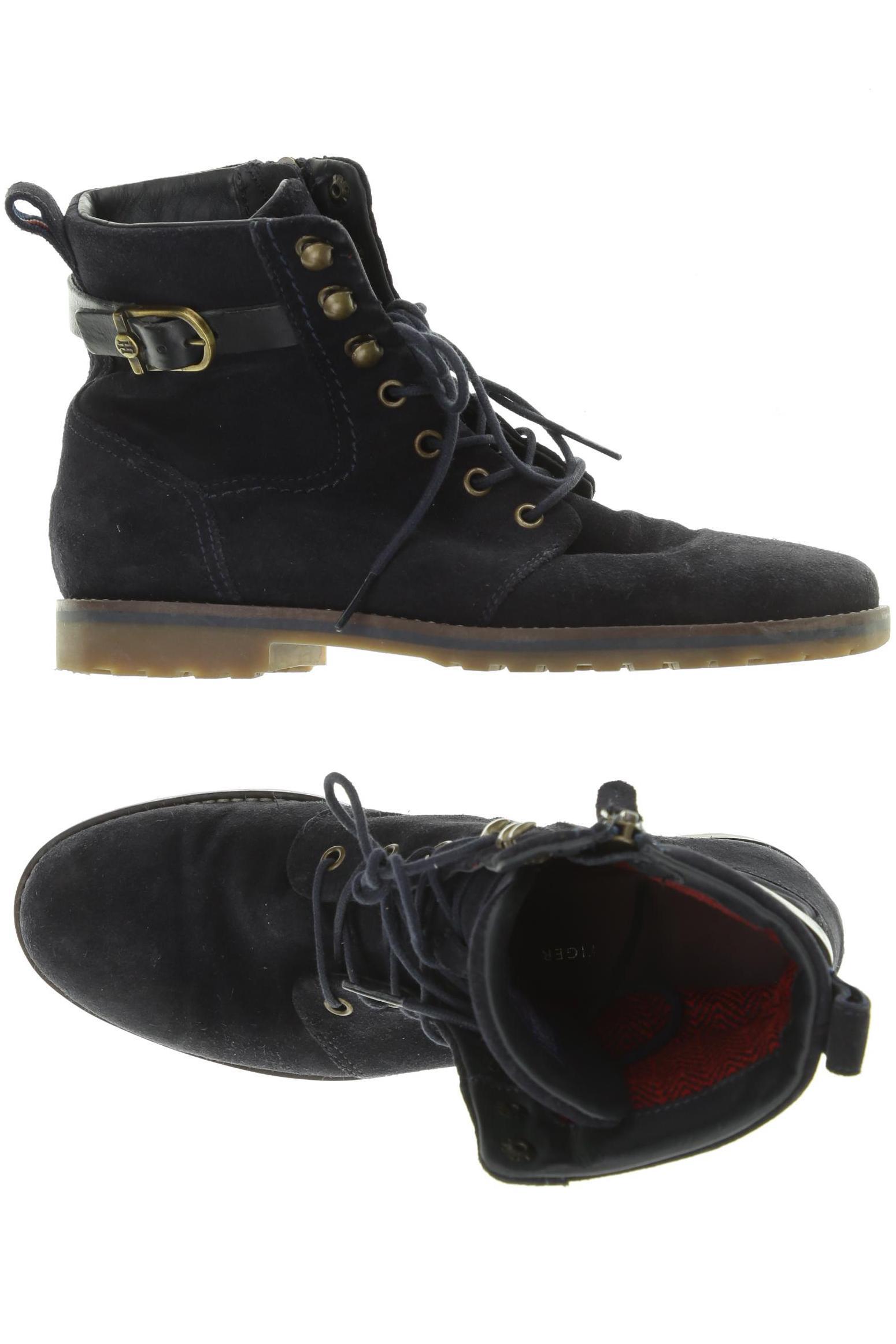

Tommy Hilfiger Damen Stiefelette, blau, Gr. 37