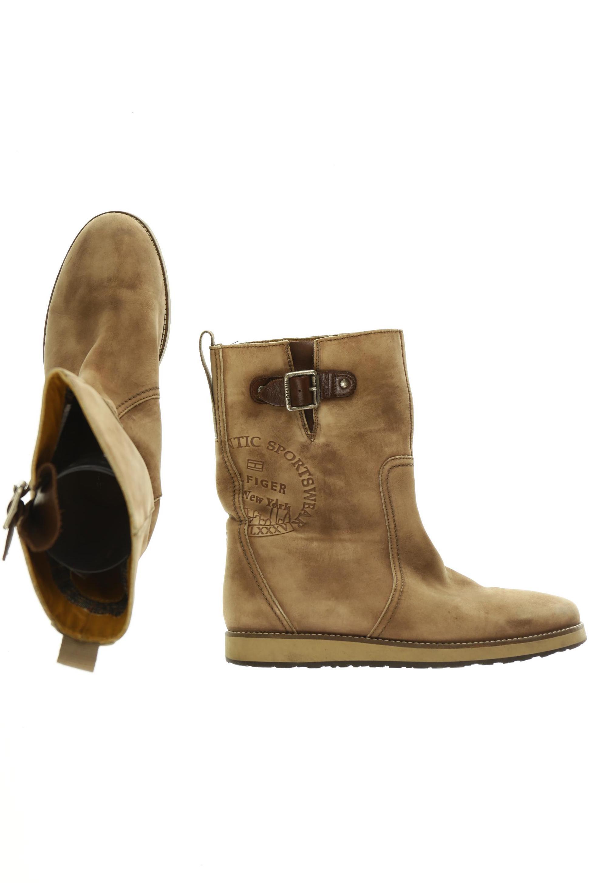 

Tommy Hilfiger Damen Stiefelette, beige, Gr. 38
