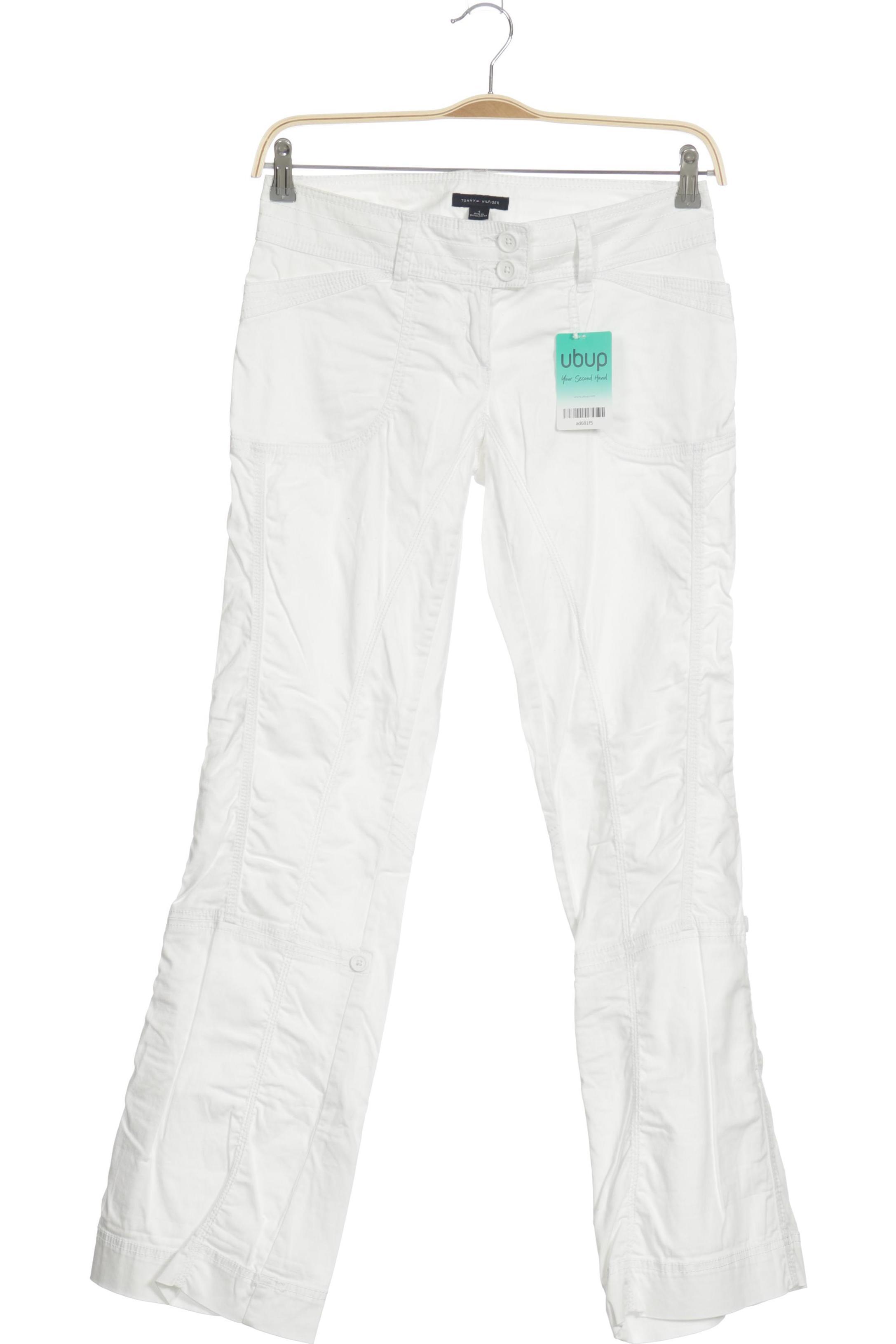 

Tommy Hilfiger Damen Stoffhose, weiß, Gr. 4