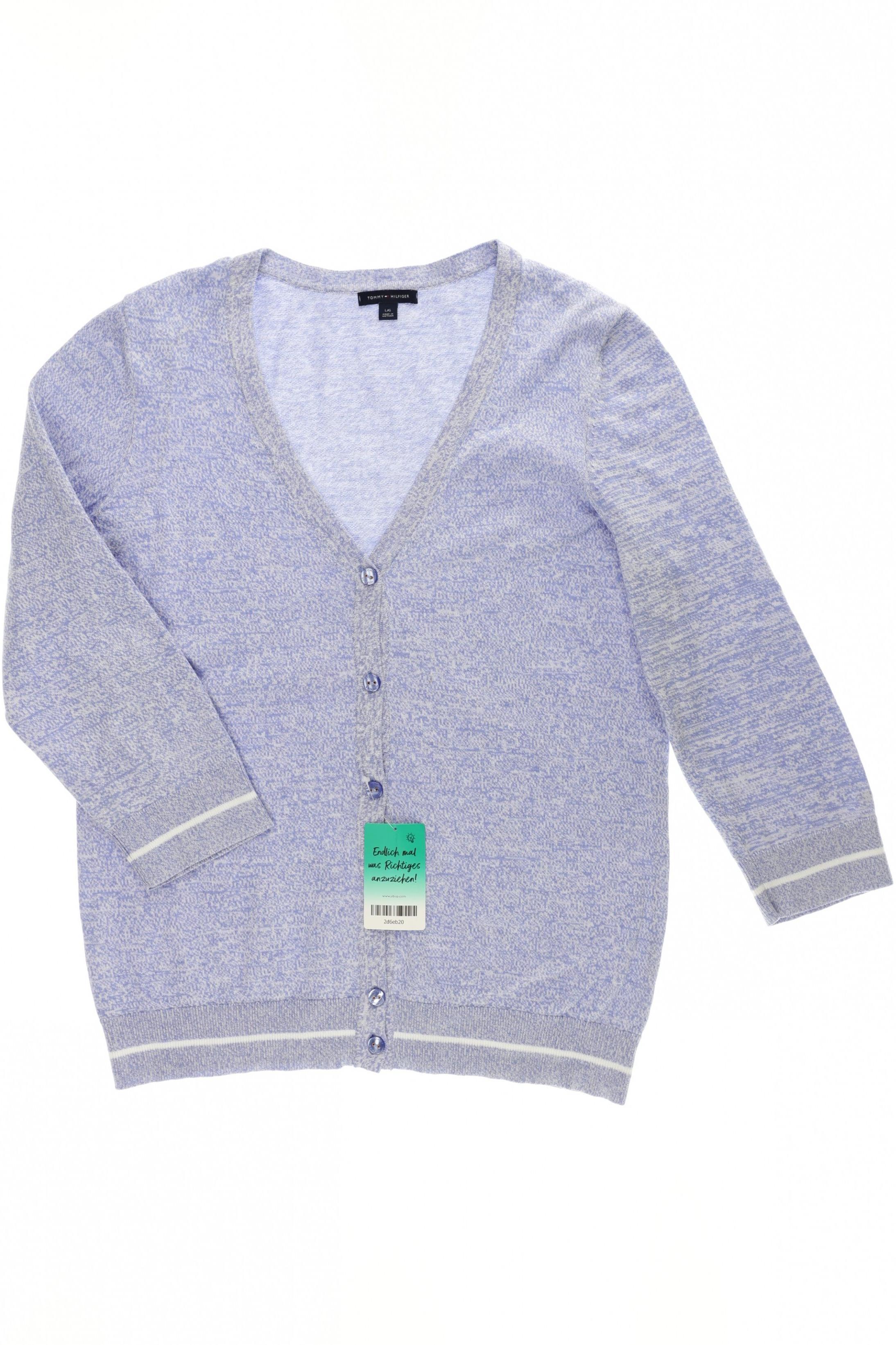 

Tommy Hilfiger Damen Strickjacke, blau, Gr.