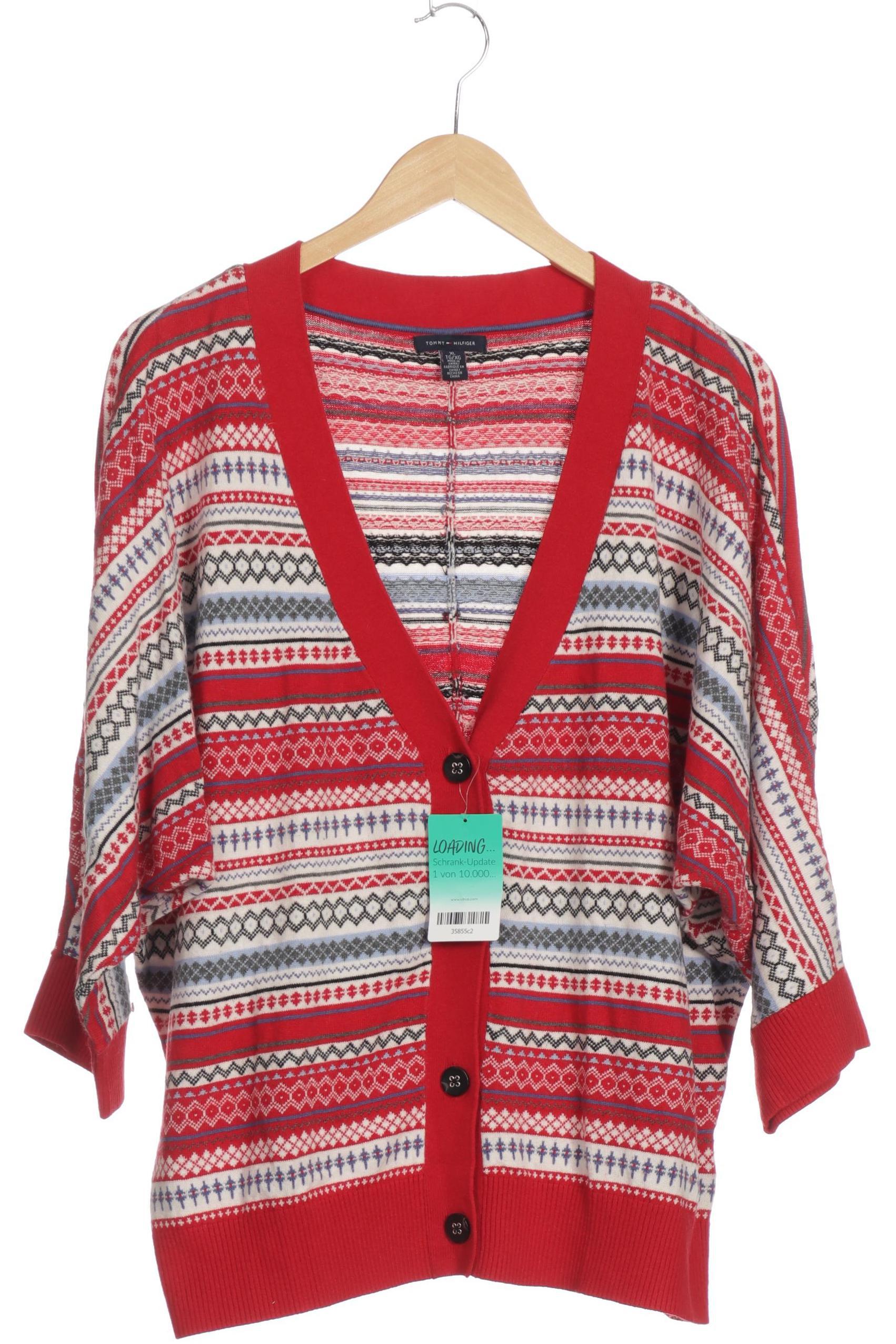 

Tommy Hilfiger Damen Strickjacke, rot, Gr.