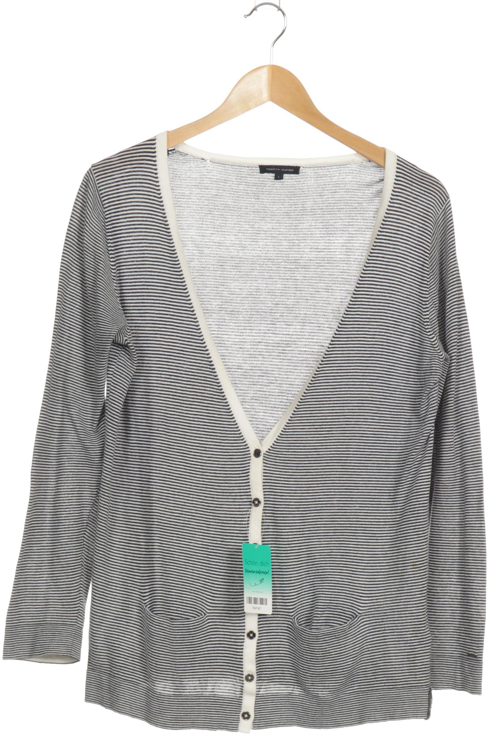 

Tommy Hilfiger Damen Strickjacke, grau, Gr.