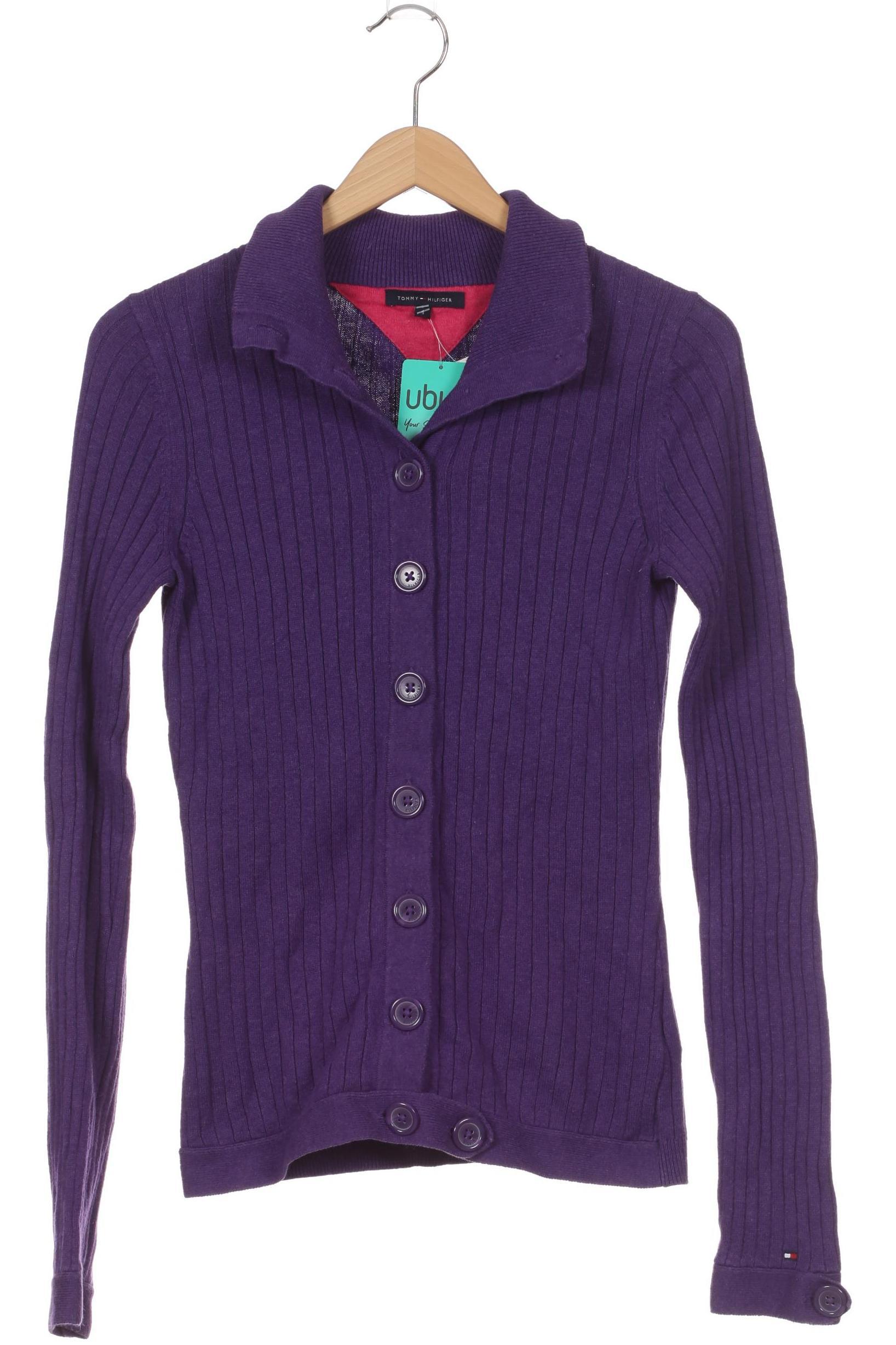 

Tommy Hilfiger Damen Strickjacke, lila, Gr.