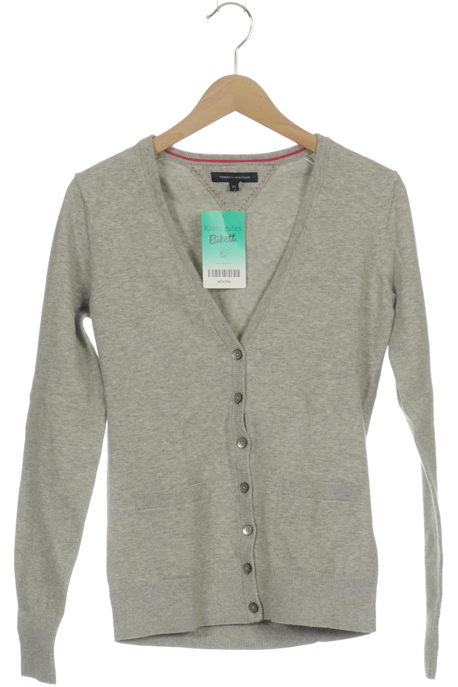 

Tommy Hilfiger Damen Strickjacke, grau, Gr.