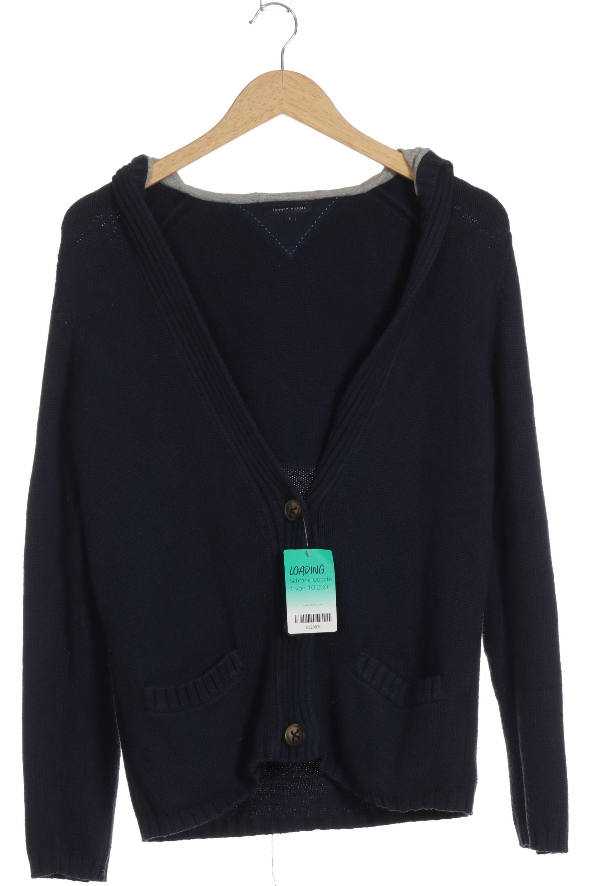 

Tommy Hilfiger Damen Strickjacke, blau, Gr.