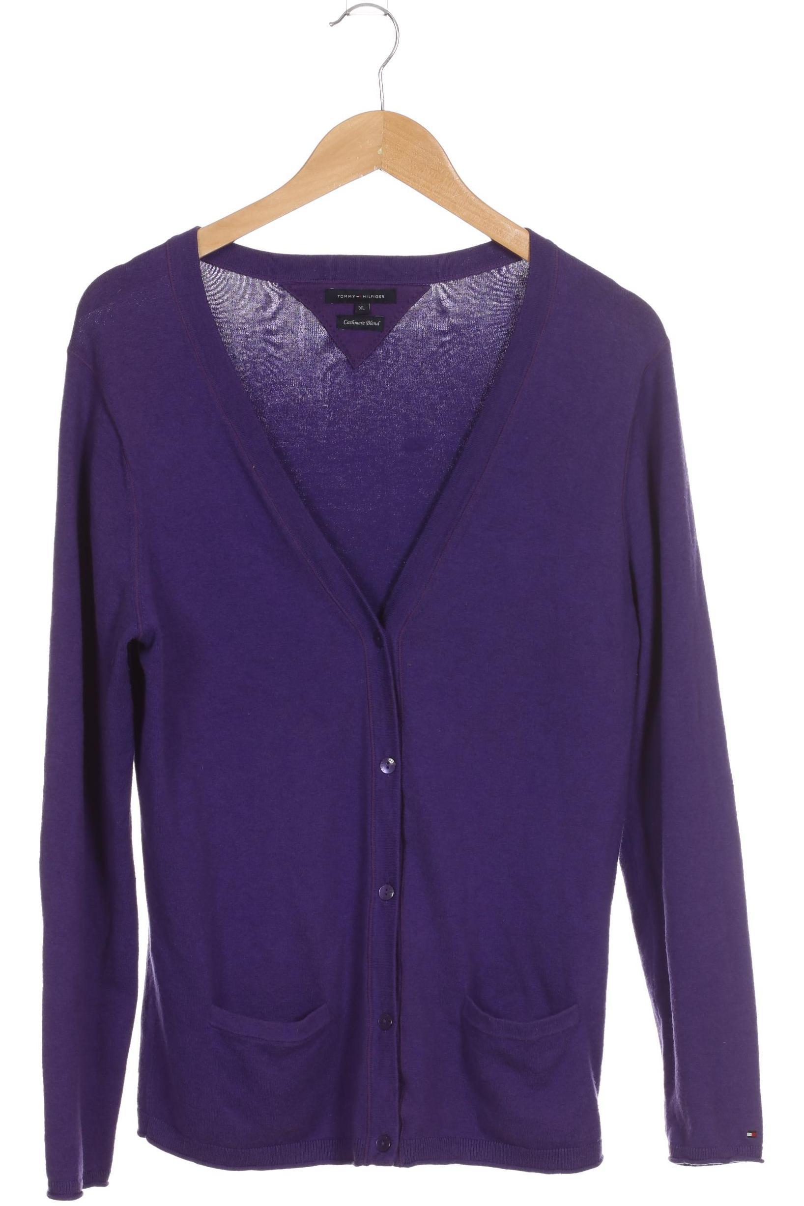 

Tommy Hilfiger Damen Strickjacke, lila, Gr.